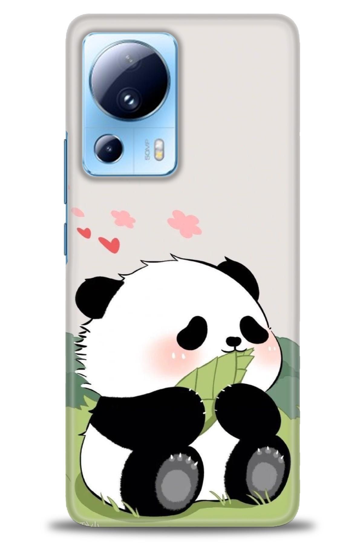 CooperTech Xiaomi Mi 13 Lite İle Uyumlu HD Baskılı Desenli Silikon Kılıf - 921