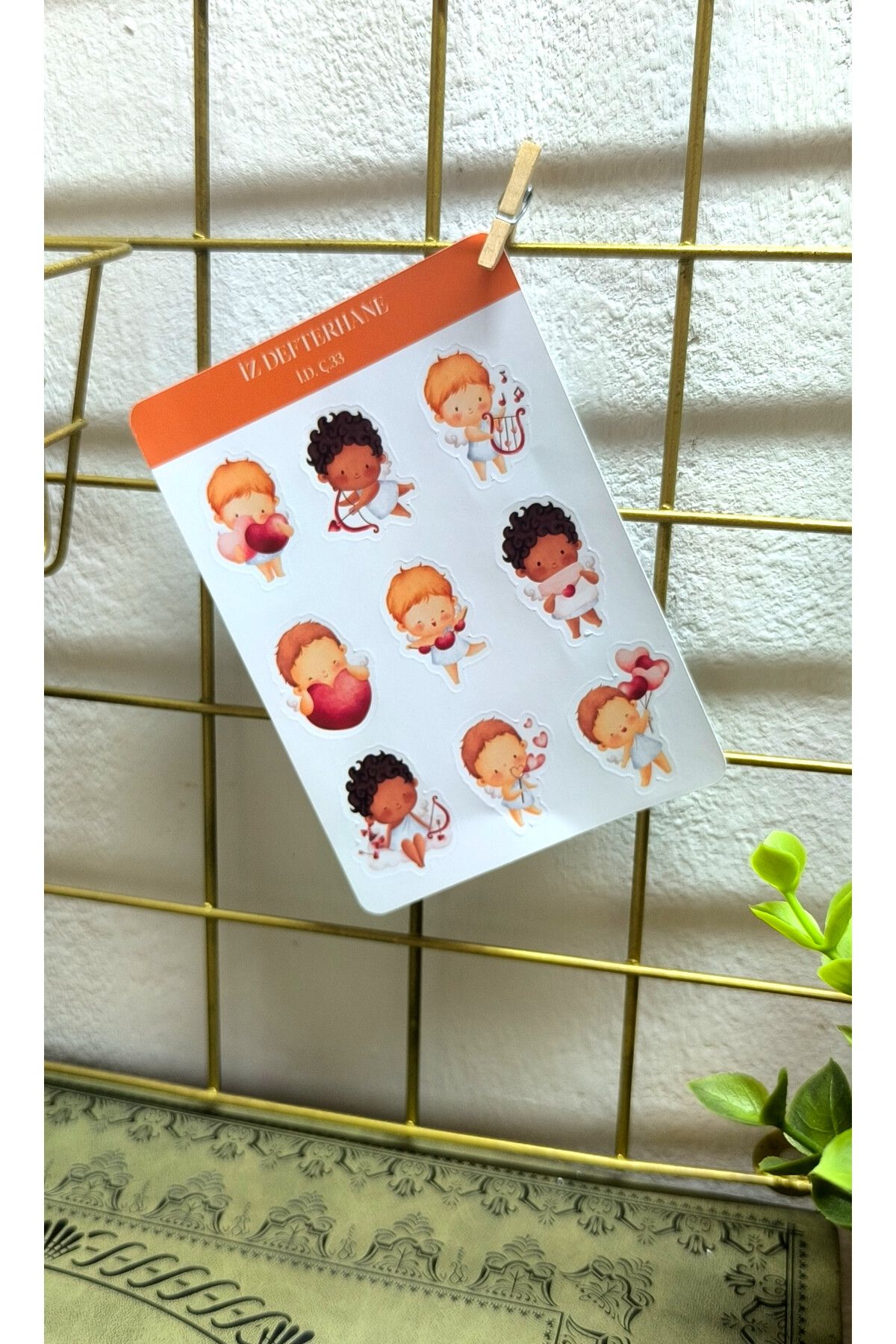 İZ DEFTERHANE Çıkartma & Sticker (Ajanda, Defter, Bullet Journal, Scrapbook ve Planlayıcılar İçin Uygundur)