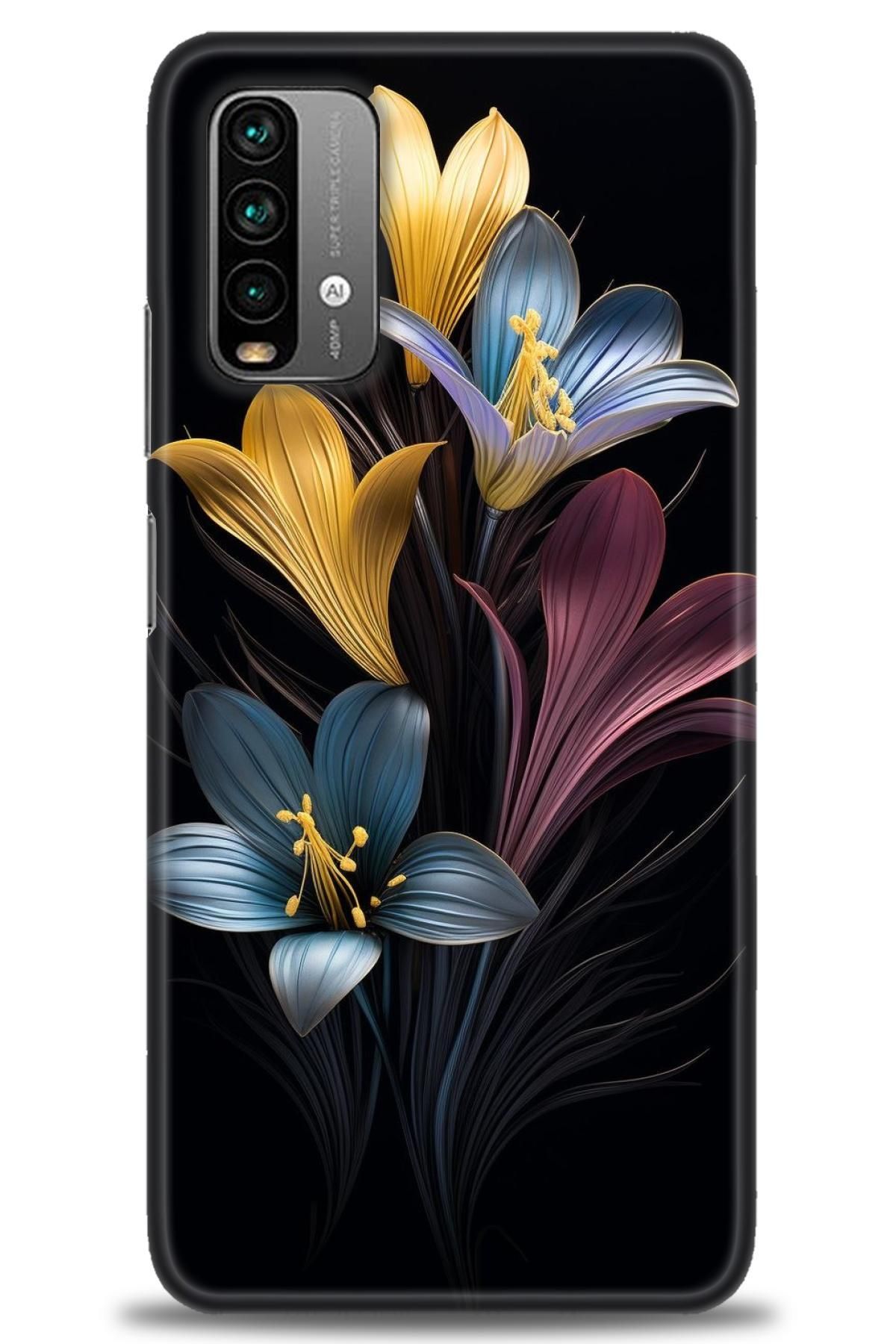 CooperTech Xiaomi Redmi Note 9 4G İle Uyumlu HD Baskılı Desenli Silikon Kılıf - 411