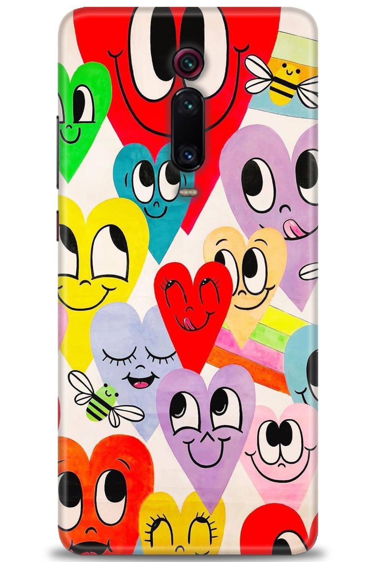 CooperTech Xiaomi Mi 9T İle Uyumlu HD Baskılı Desenli Silikon Kılıf - 1