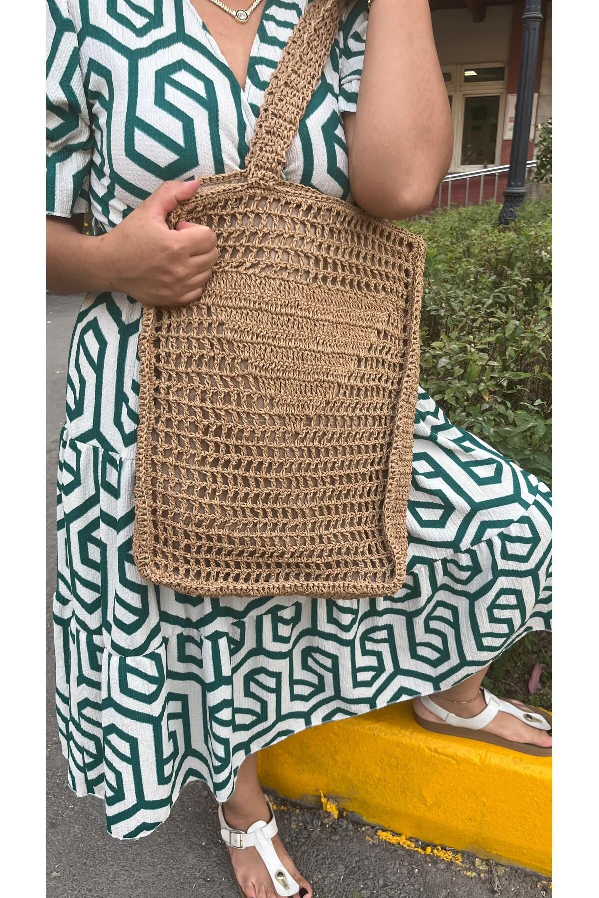 ipek butik İpek butik plaj çantası