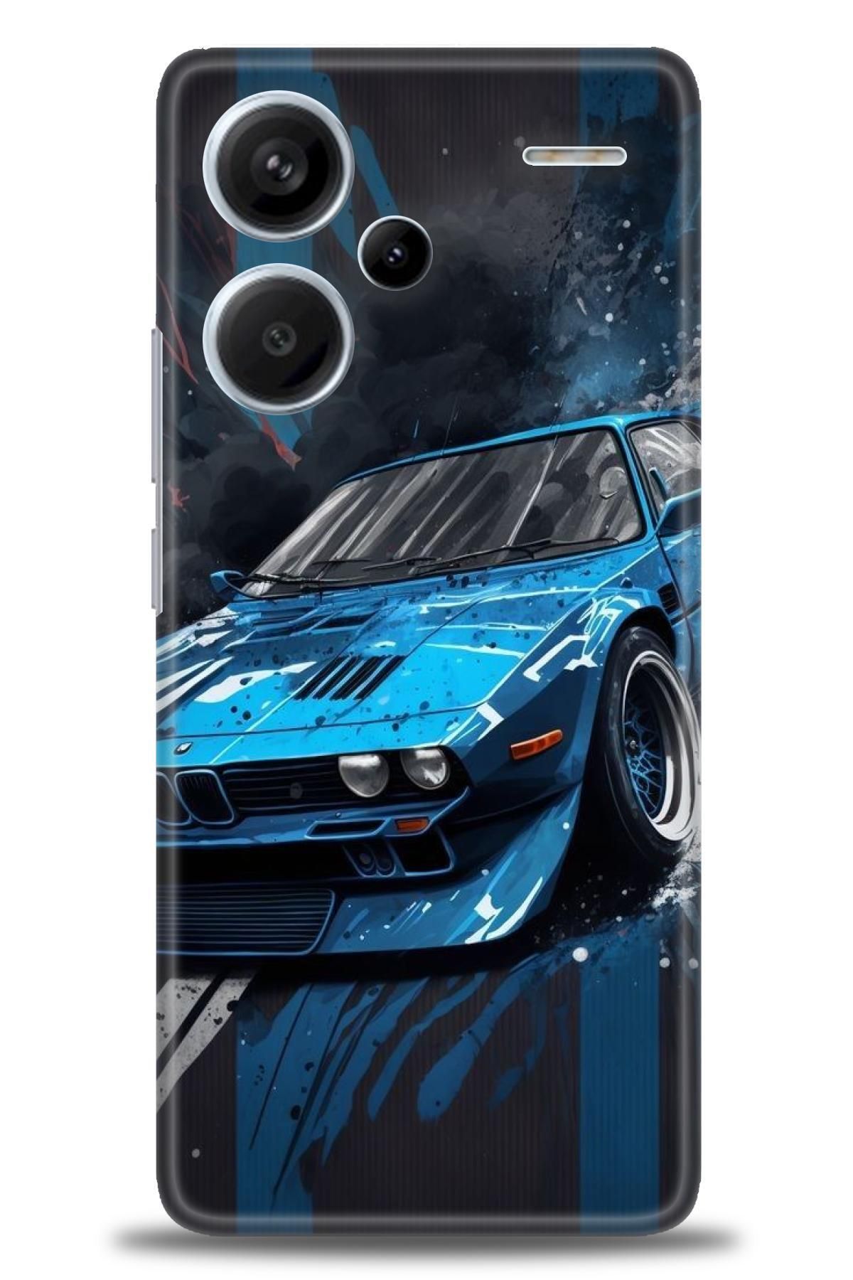CooperTech Xiaomi Redmi Note 13 Pro Plus İle Uyumlu HD Baskılı Desenli Silikon Kılıf - 241