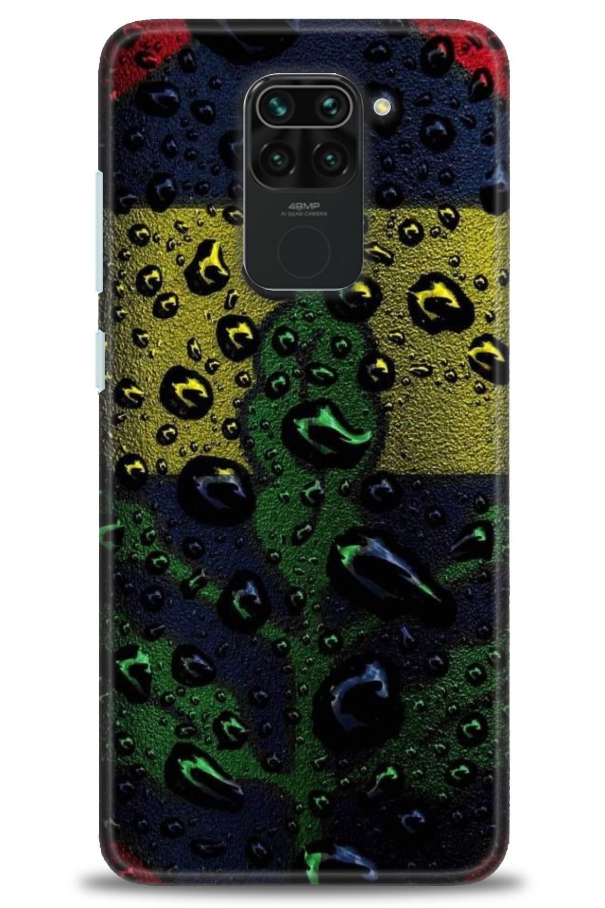 CooperTech Xiaomi Redmi Note 9 İle Uyumlu HD Baskılı Desenli Silikon Kılıf - 71