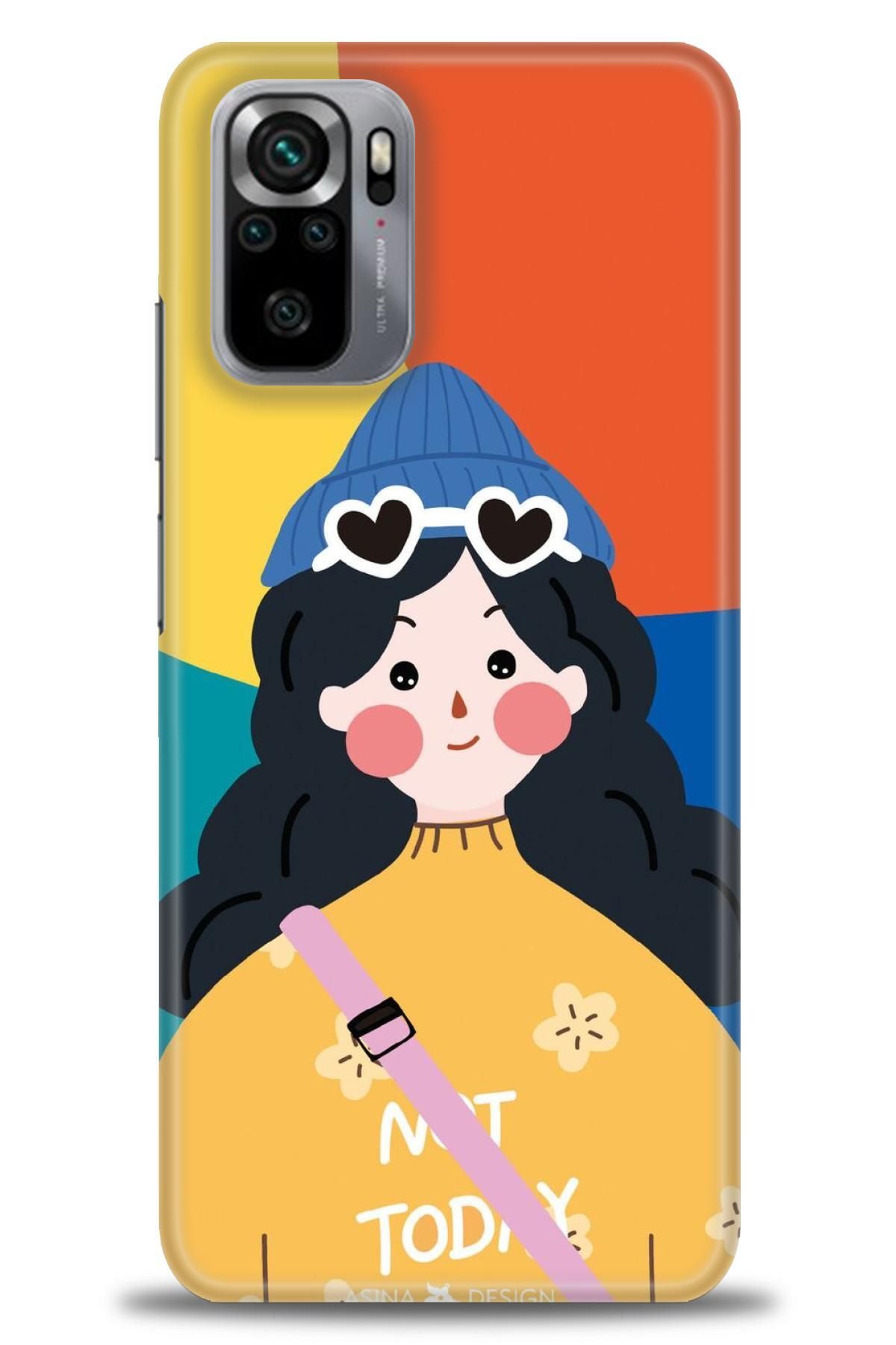 CooperTech Xiaomi Redmi Note 11 SE İle Uyumlu HD Baskılı Desenli Silikon Kılıf - 791