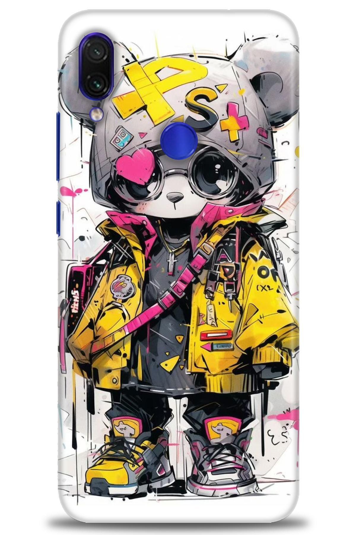 CooperTech Xiaomi Redmi Note 7 İle Uyumlu HD Baskılı Desenli Silikon Kılıf - 361