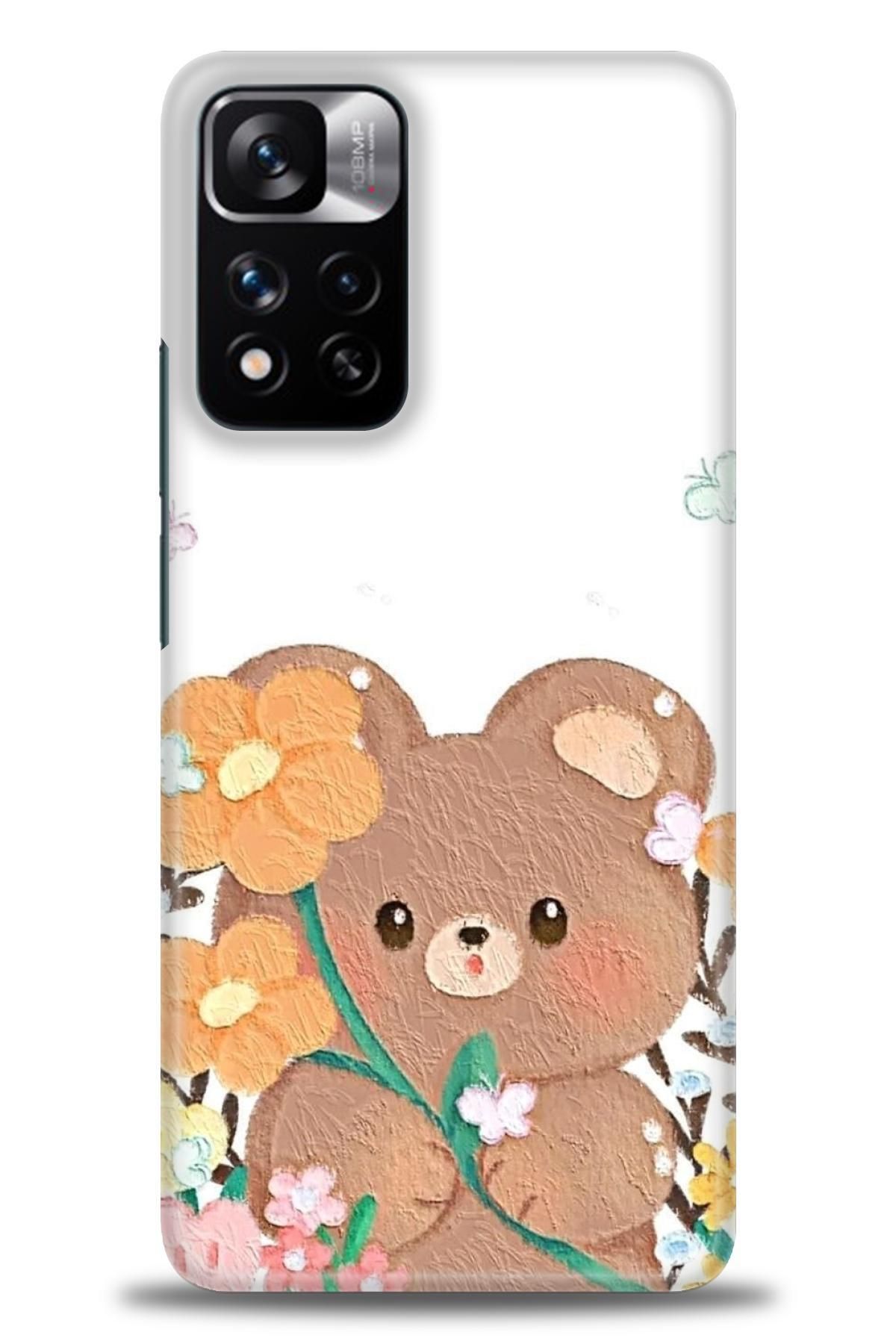 CooperTech Xiaomi Redmi Note 11 Pro Plus İle Uyumlu HD Baskılı Desenli Silikon Kılıf - 91