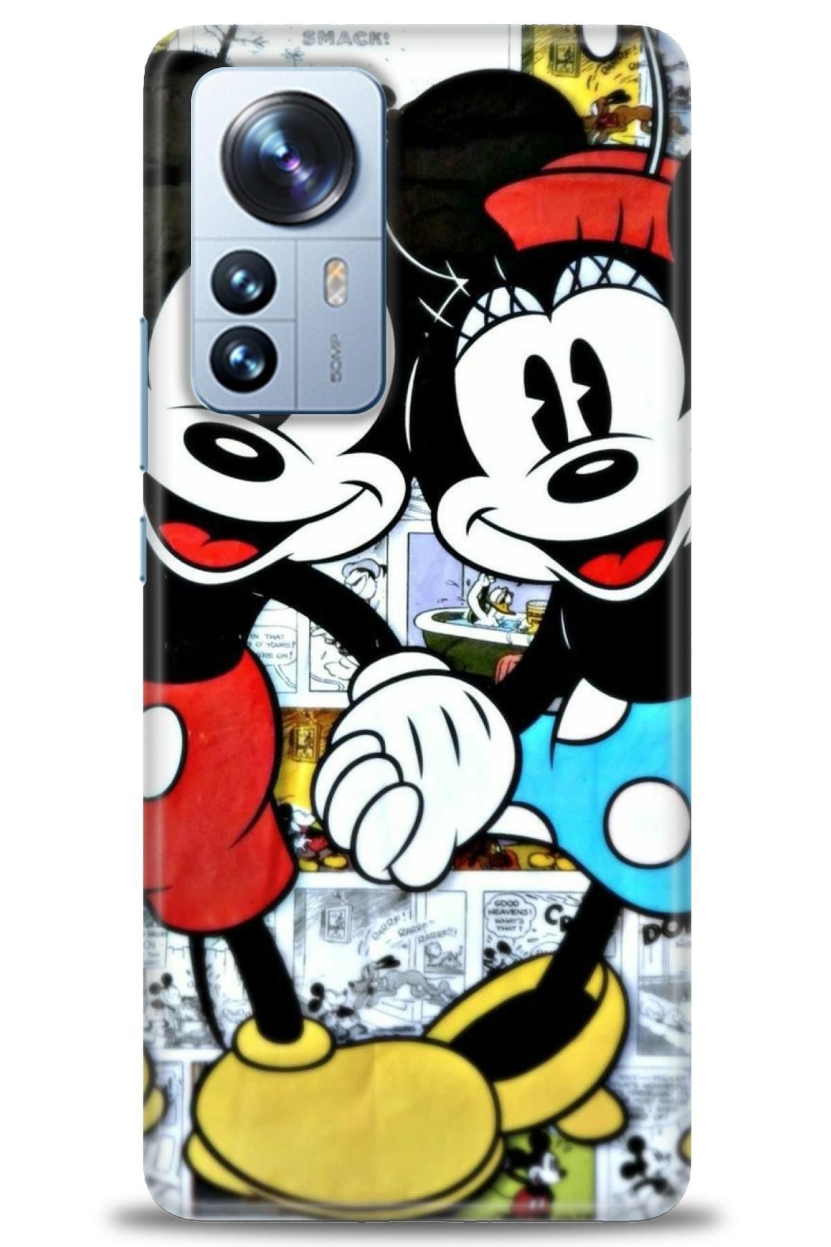 CooperTech Xiaomi Mi 12 İle Uyumlu HD Baskılı Desenli Silikon Kılıf - 161