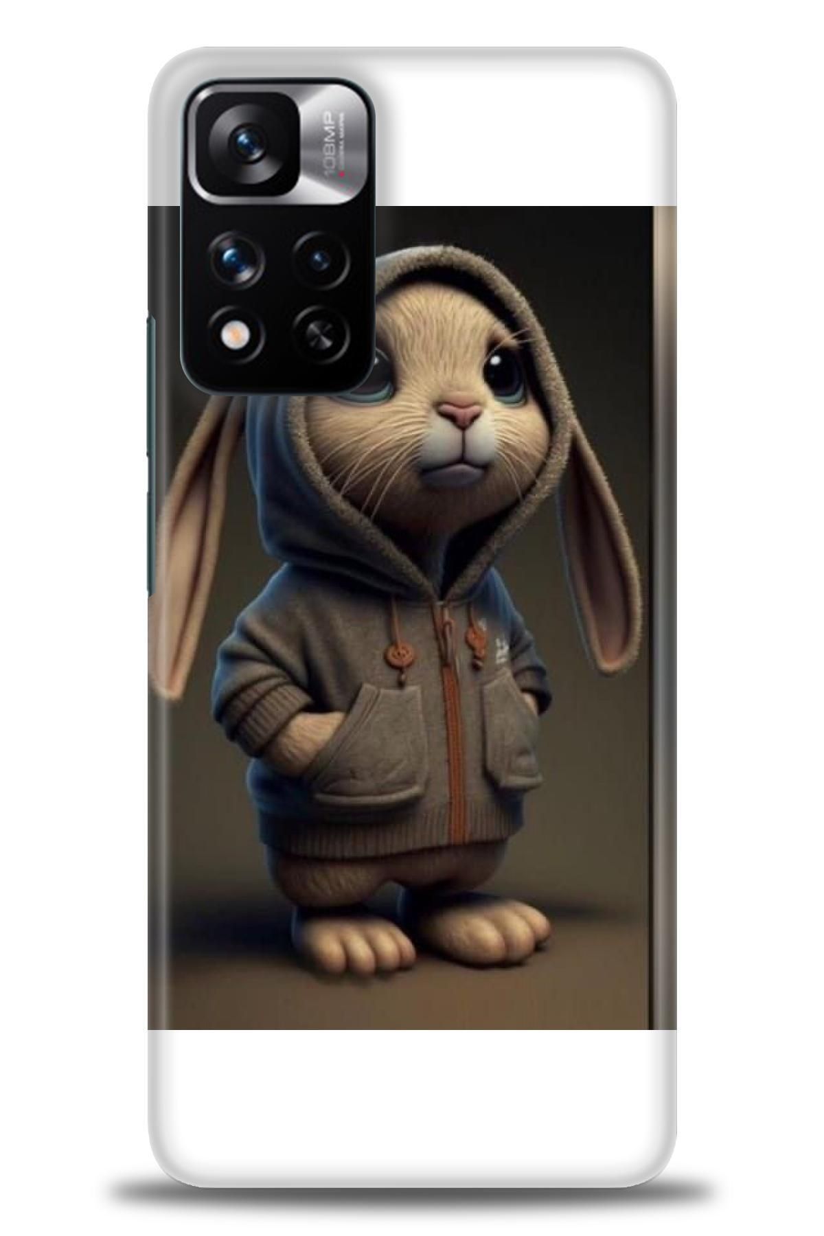 CooperTech Xiaomi Redmi Note 11 Pro Plus İle Uyumlu HD Baskılı Desenli Silikon Kılıf - 331