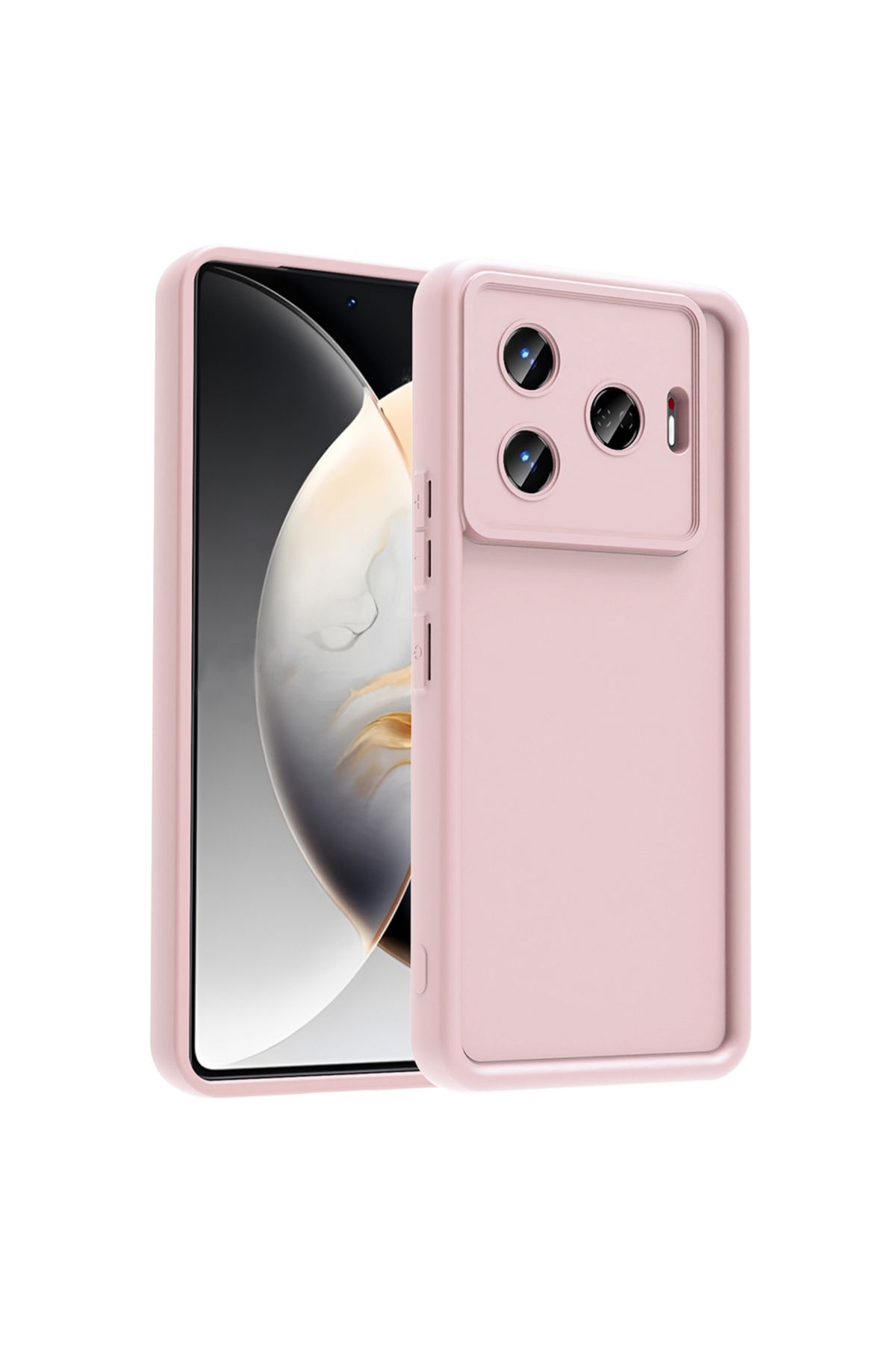 Novatis Tecno Camon 30 Pro 5G Uyumlu Kılıf 3D Kamera Korumalı Soft Silikon Kapak