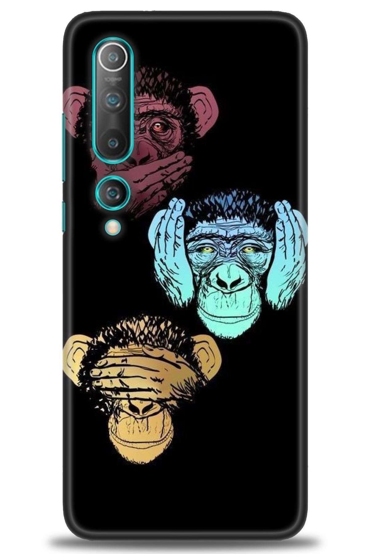 CooperTech Xiaomi Mi 10 İle Uyumlu HD Baskılı Desenli Silikon Kılıf - 841