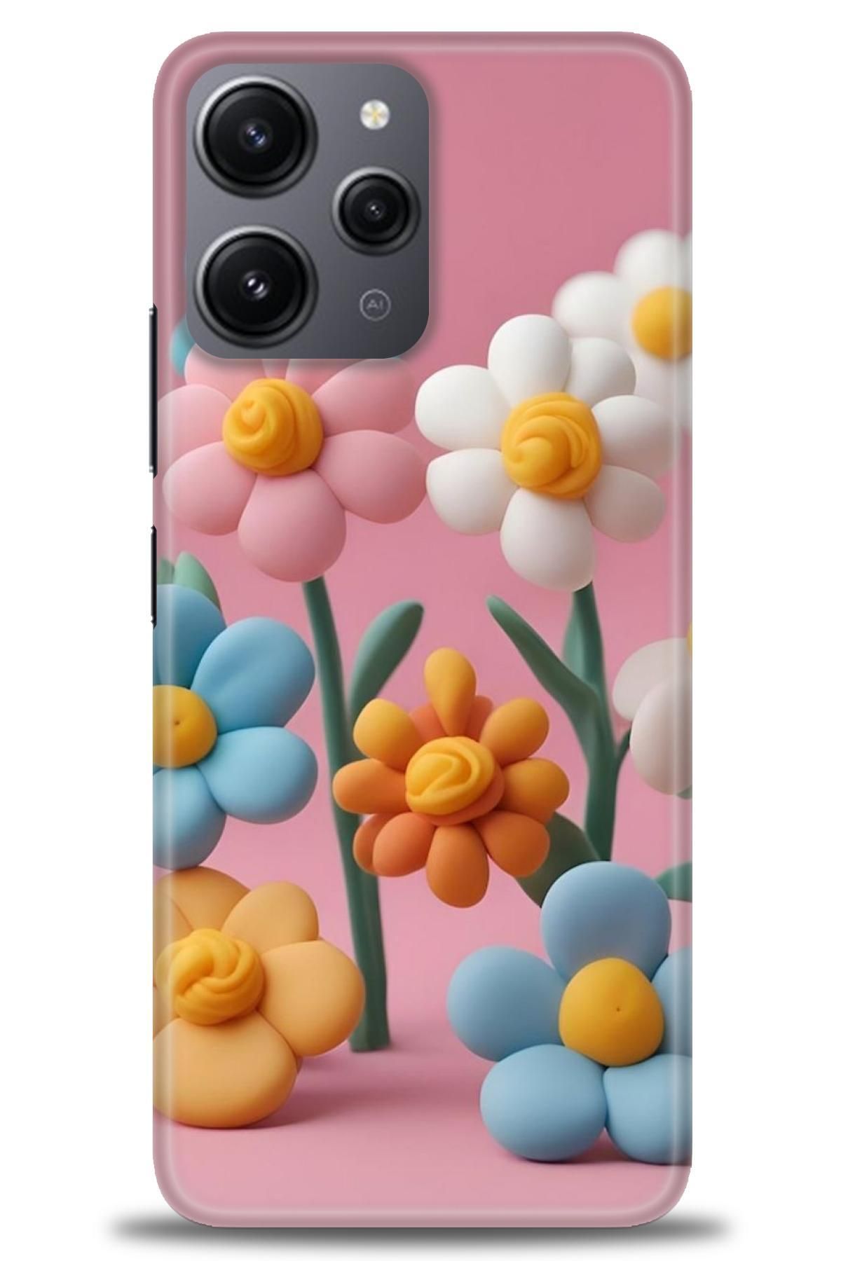 CooperTech Xiaomi Redmi 12 İle Uyumlu HD Baskılı Desenli Silikon Kılıf - 531