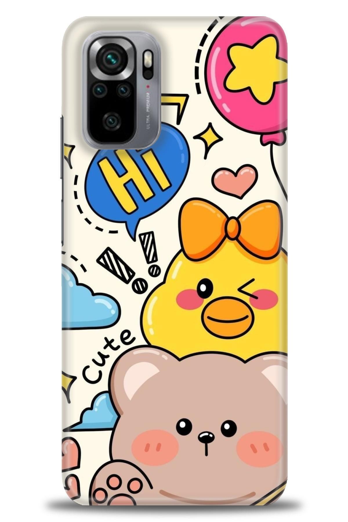 CooperTech Xiaomi Redmi Note 11 SE İle Uyumlu HD Baskılı Desenli Silikon Kılıf - 651