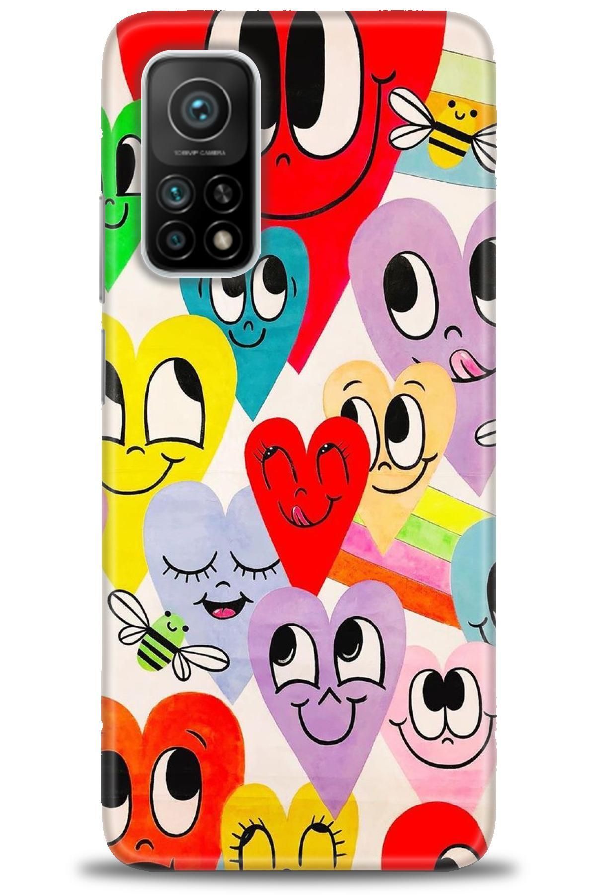 CooperTech Xiaomi Mi 10T İle Uyumlu HD Baskılı Desenli Silikon Kılıf - 1