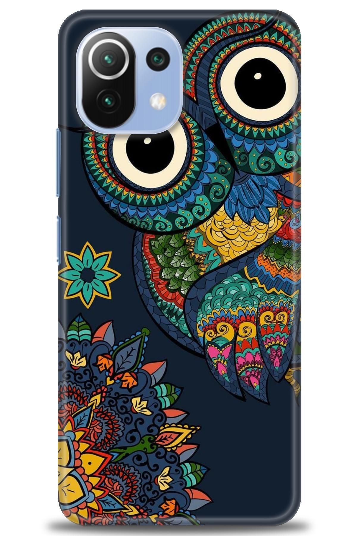 CooperTech Xiaomi Mi 11 Lite İle Uyumlu HD Baskılı Desenli Silikon Kılıf - 941