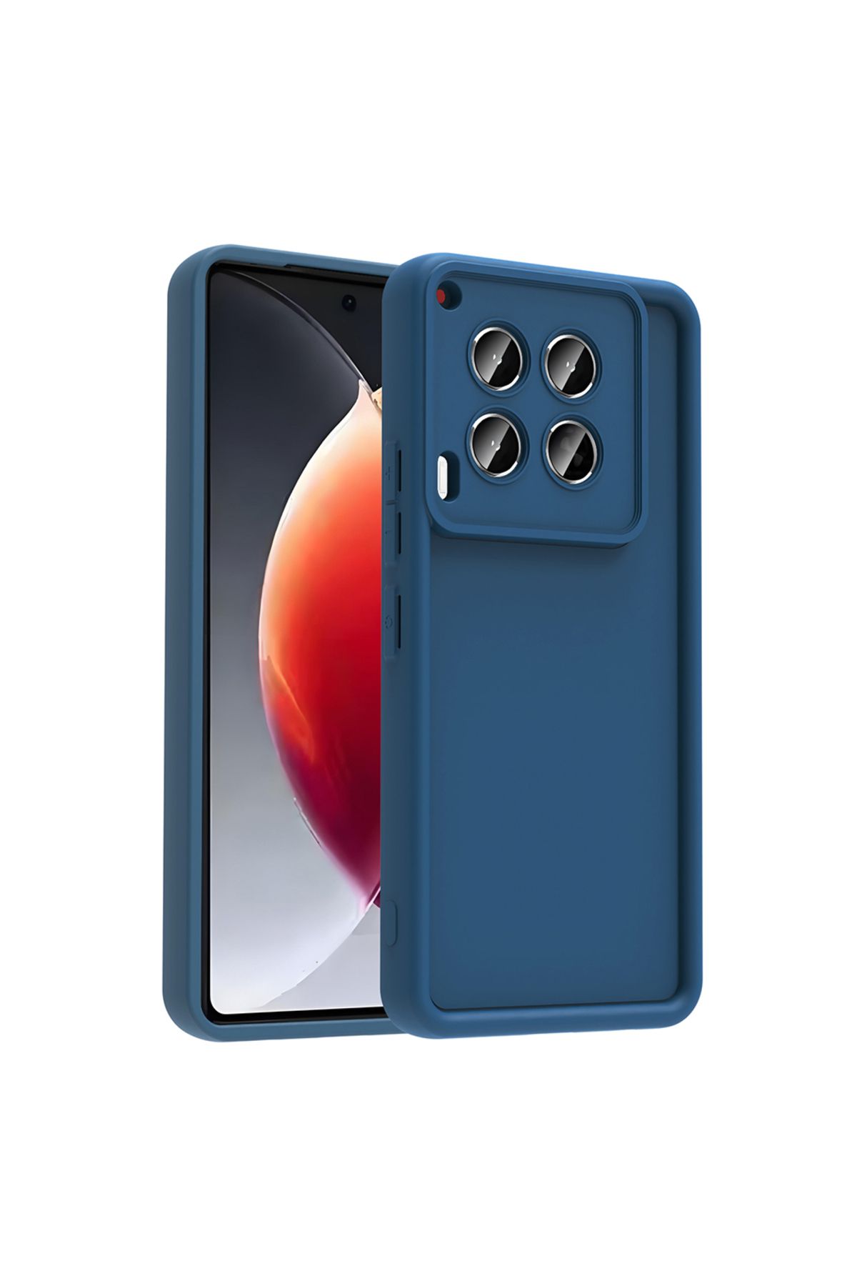 Novatis Tecno Camon 30 Uyumlu Kılıf 3D Kamera Korumalı Soft Silikon Kapak