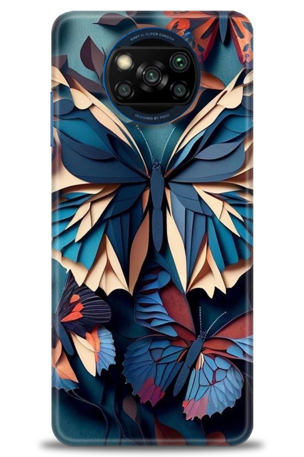 CooperTech Xiaomi Poco X3 Pro İle Uyumlu HD Baskılı Desenli Silikon Kılıf - 521