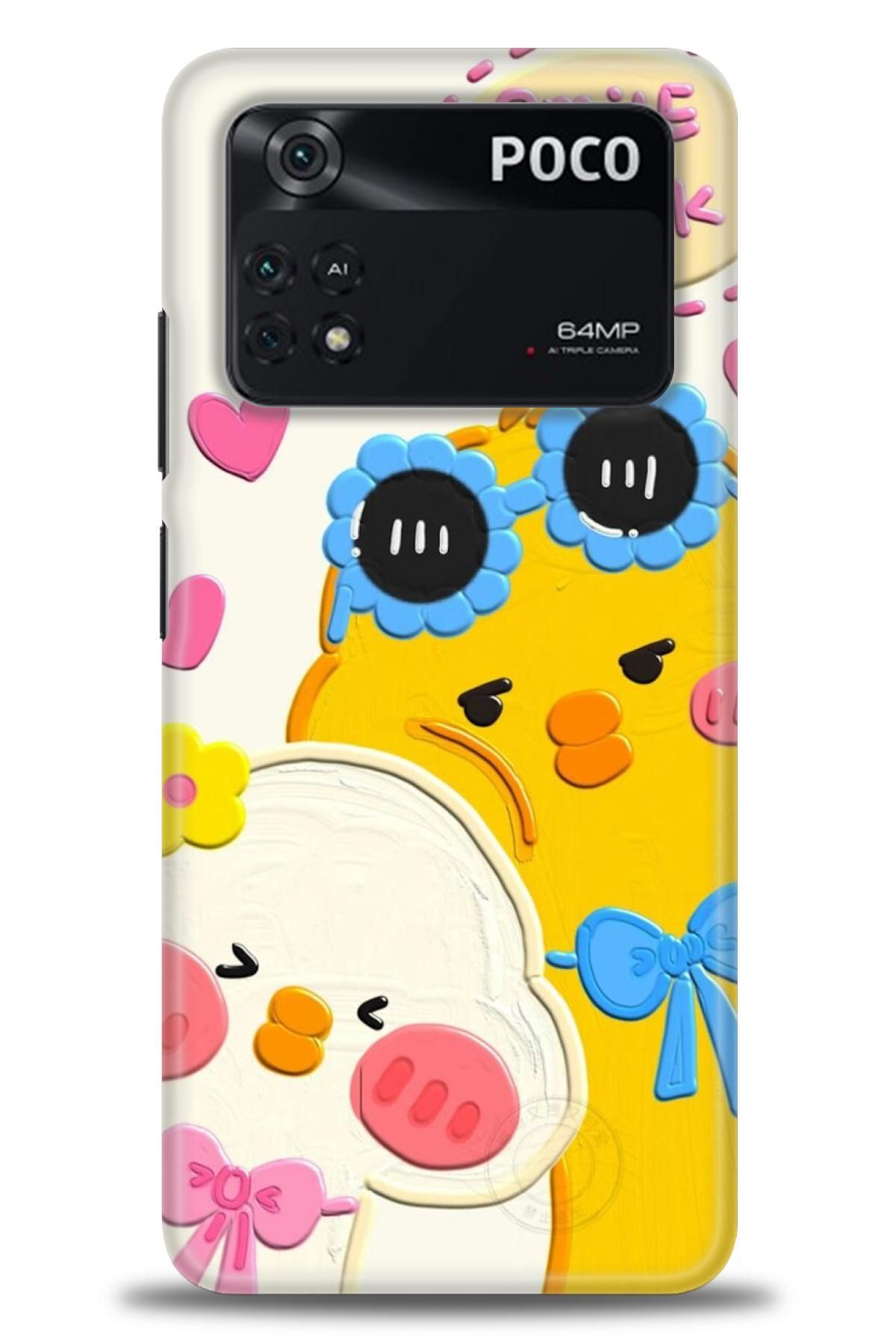 CooperTech Xiaomi Poco M4 Pro 4G İle Uyumlu HD Baskılı Desenli Silikon Kılıf - 951