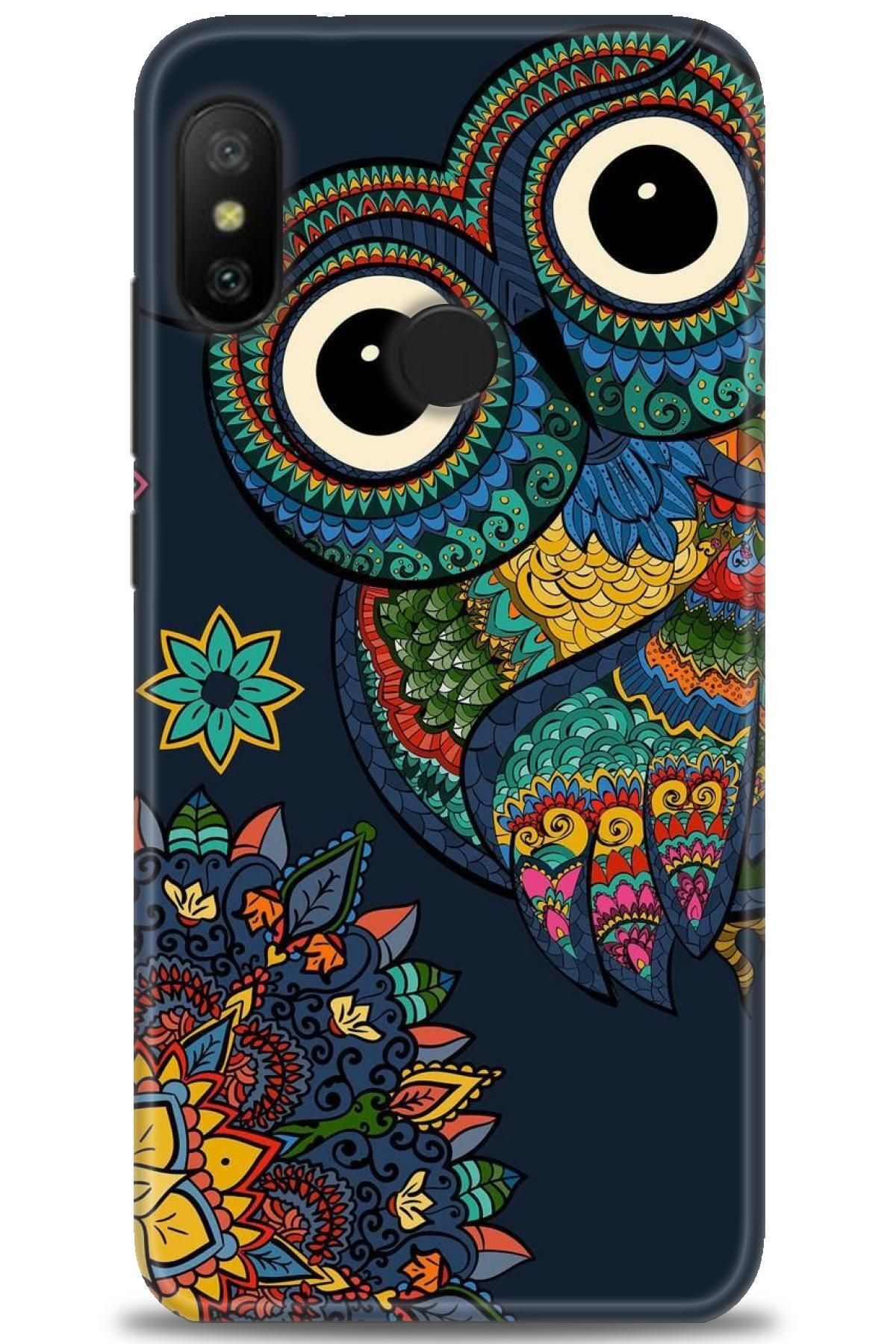 CooperTech Xiaomi Mi A2 Lite İle Uyumlu HD Baskılı Desenli Silikon Kılıf - 941