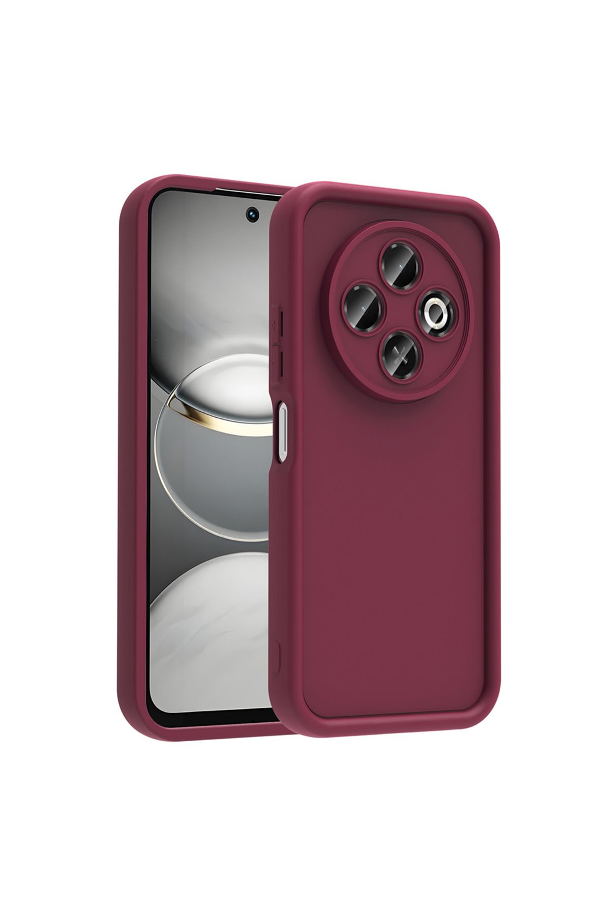 Novatis Tecno Spark 30C 4G Uyumlu Kılıf 3D Kamera Korumalı Soft Silikon Kapak