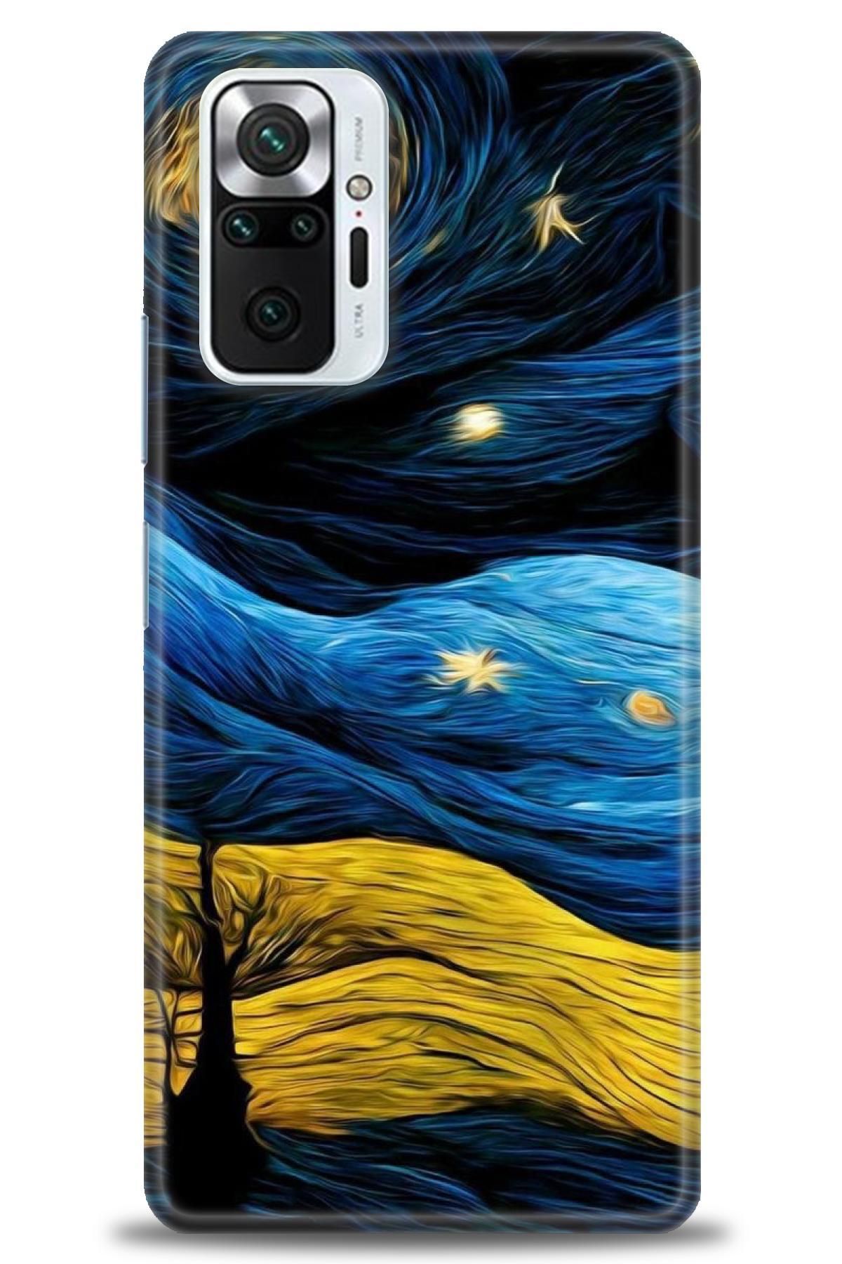 CooperTech Xiaomi Redmi Note 10 Pro İle Uyumlu HD Baskılı Desenli Silikon Kılıf - 721