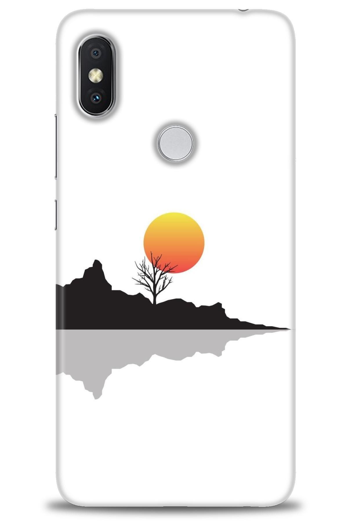 CooperTech Xiaomi Redmi Note 6 Pro İle Uyumlu HD Baskılı Desenli Silikon Kılıf - 751