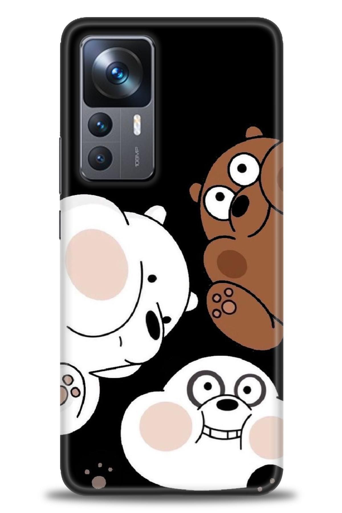 CooperTech Xiaomi Mi 12T Pro İle Uyumlu HD Baskılı Desenli Silikon Kılıf - 131
