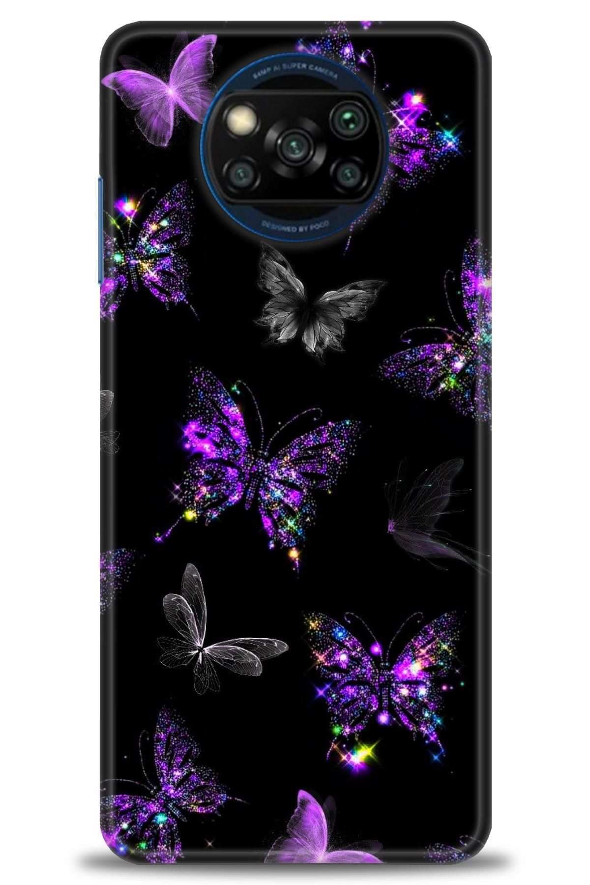 CooperTech Xiaomi Poco X3 Pro İle Uyumlu HD Baskılı Desenli Silikon Kılıf - 181