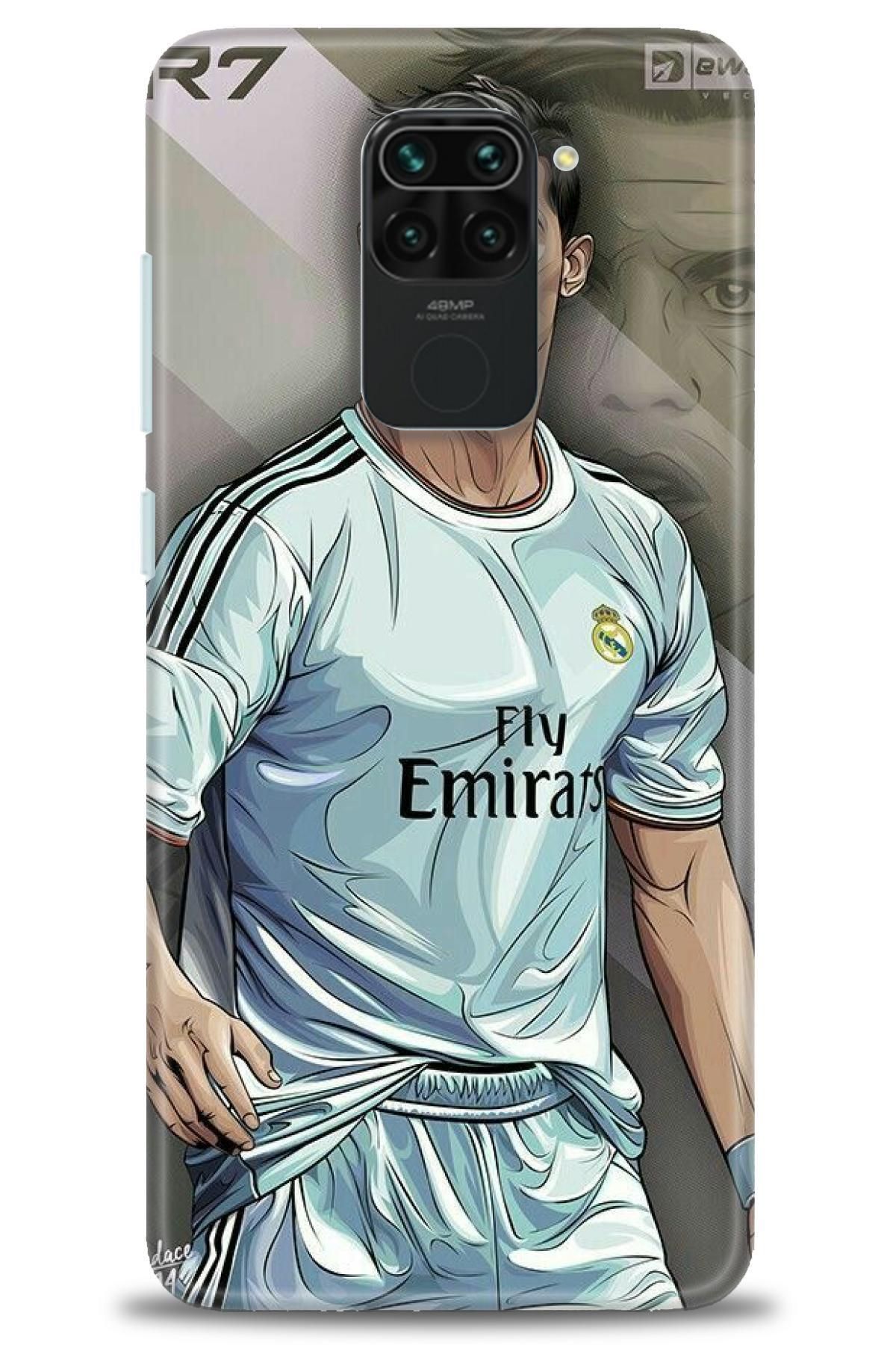 CooperTech Xiaomi Redmi Note 9 İle Uyumlu HD Baskılı Desenli Silikon Kılıf - 861