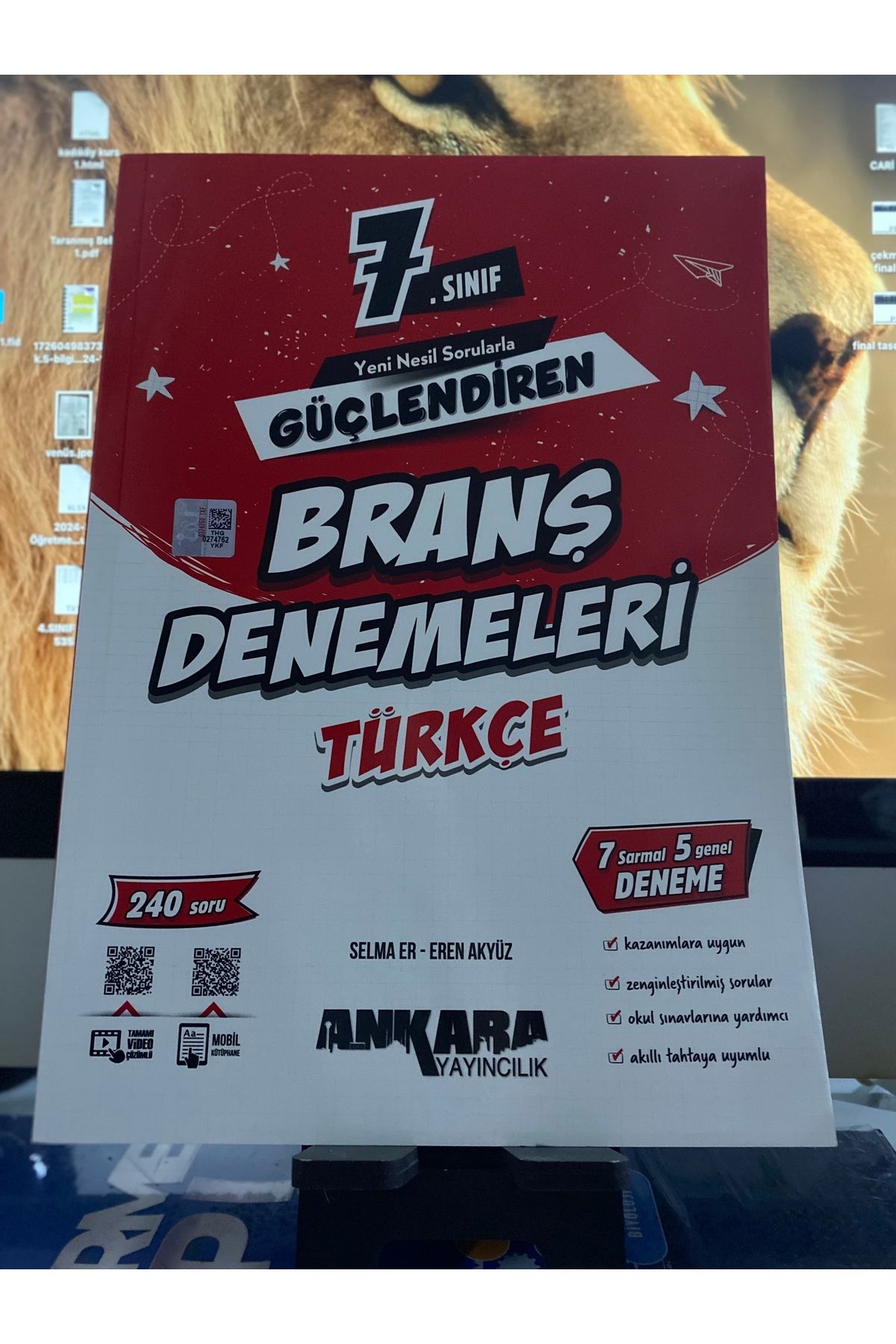 Yanıt Yayınları ANKARA 7. SINIF TÜRKÇE BRNAŞ DENEMESİ