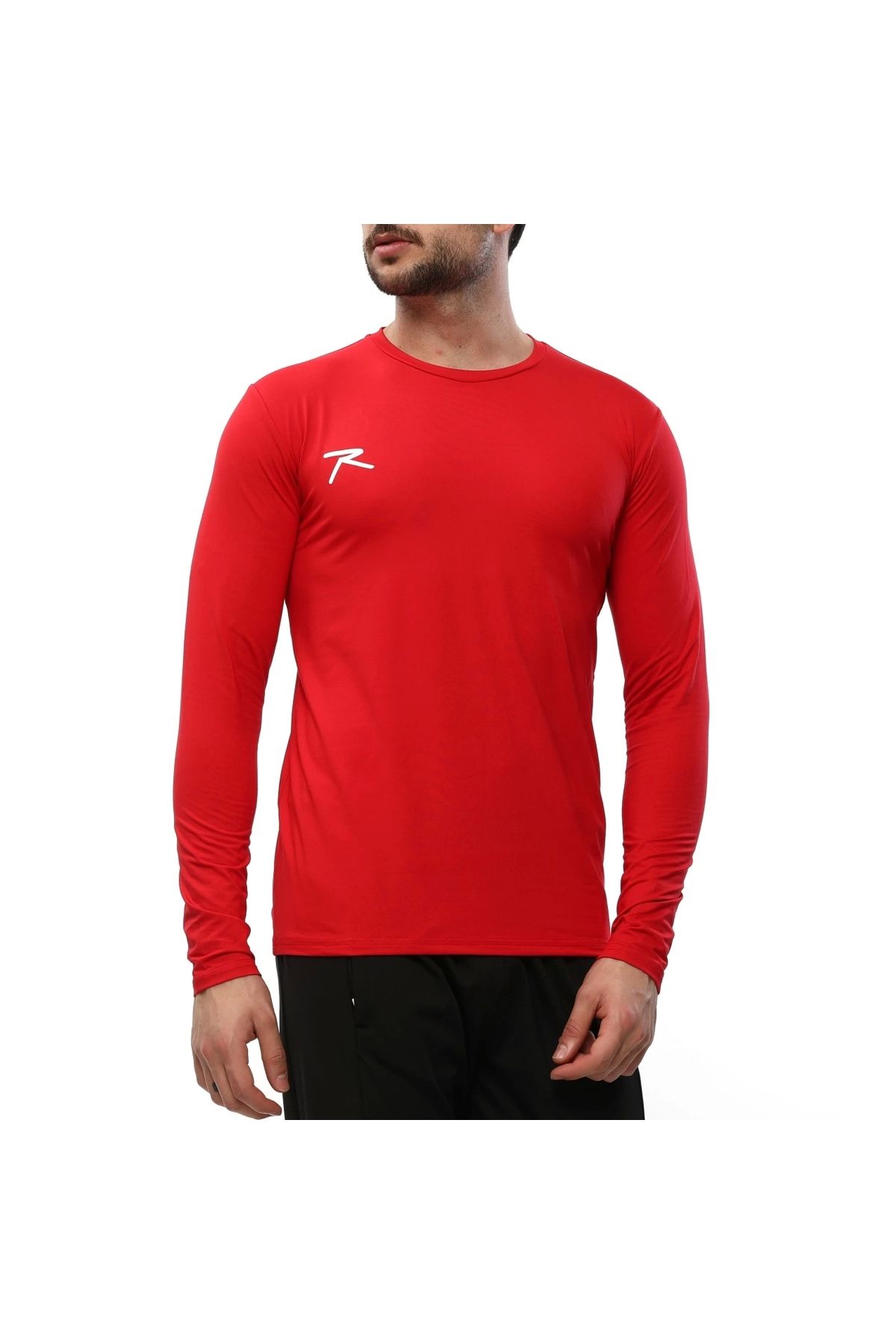 raru Uzun Kollu T-Shirt LAUS KIRMIZI