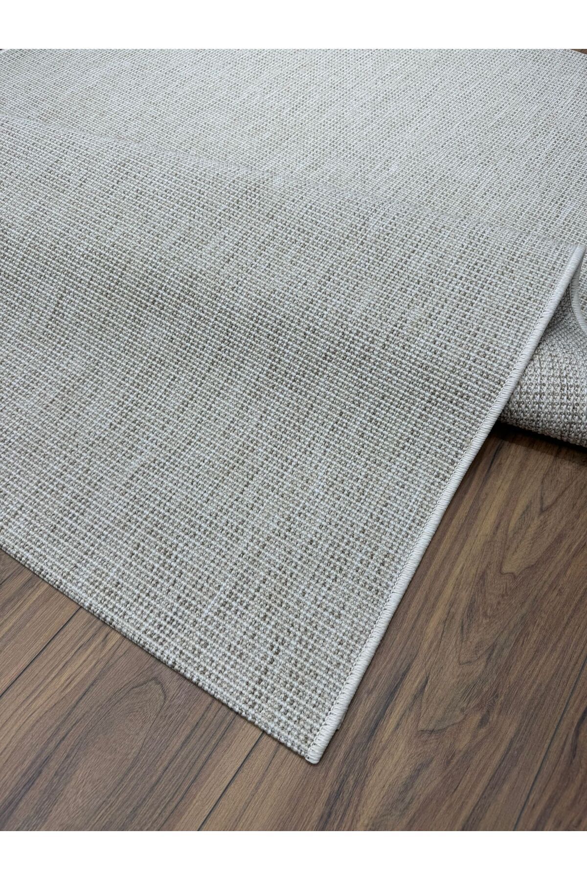 Neşem Halı Boutique Sisal halı - 662 - KREM Hasır Dokulu Kolay Temizlenen Jut Görünümlü Halımız