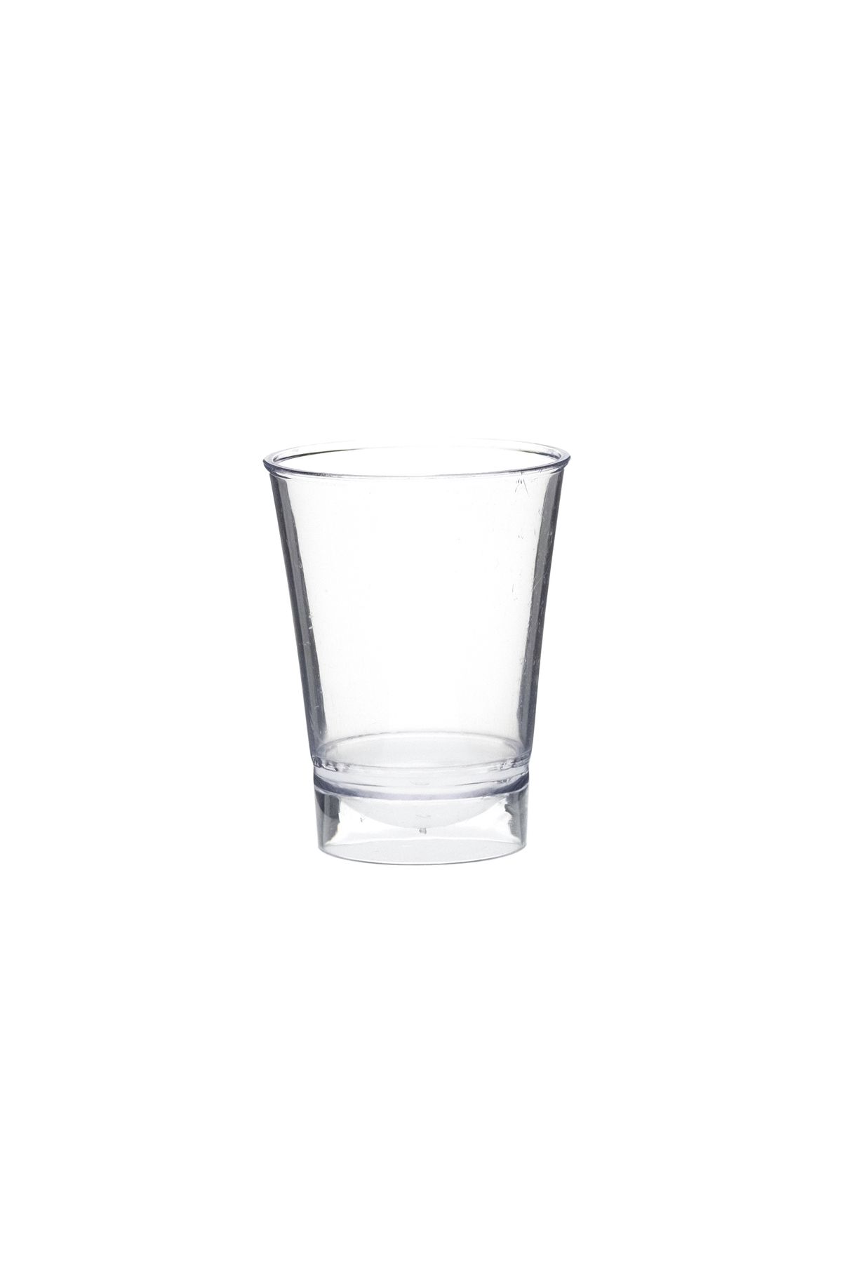 RUBİKAP 60 ML TULİP SERT PLASTİK ŞERBET-SHOT-KAHVE YANI BARDAĞI 30'LU