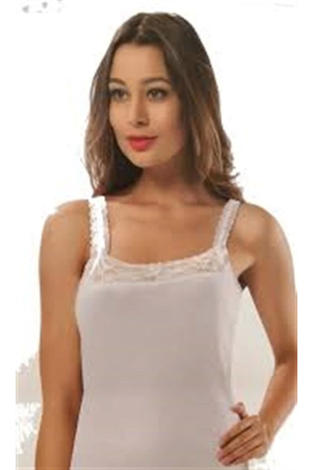 Moda Şahsenem Erdem İp Askılı Kaskorse Atlet 2117
