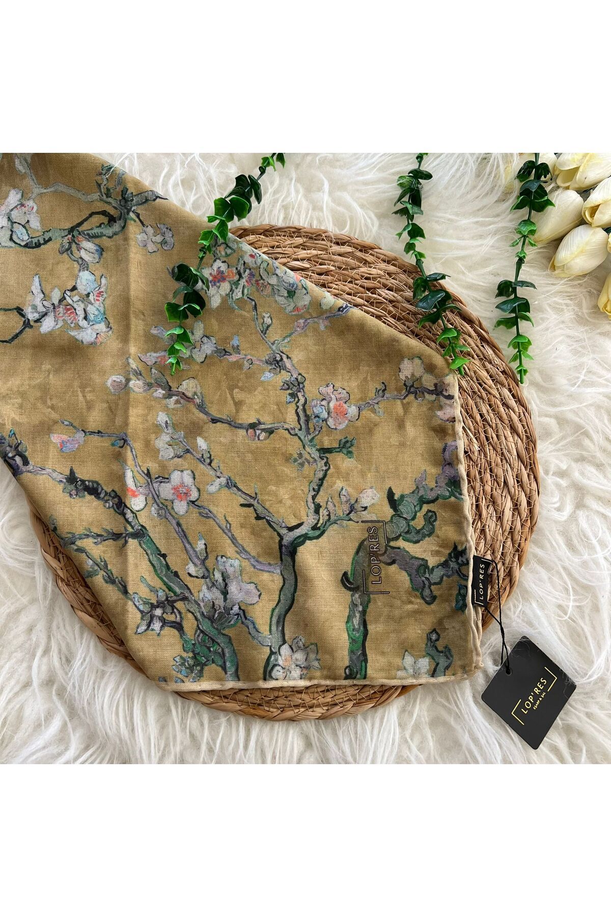 LOPRES - Soft Pamuklu Eşarp smb32