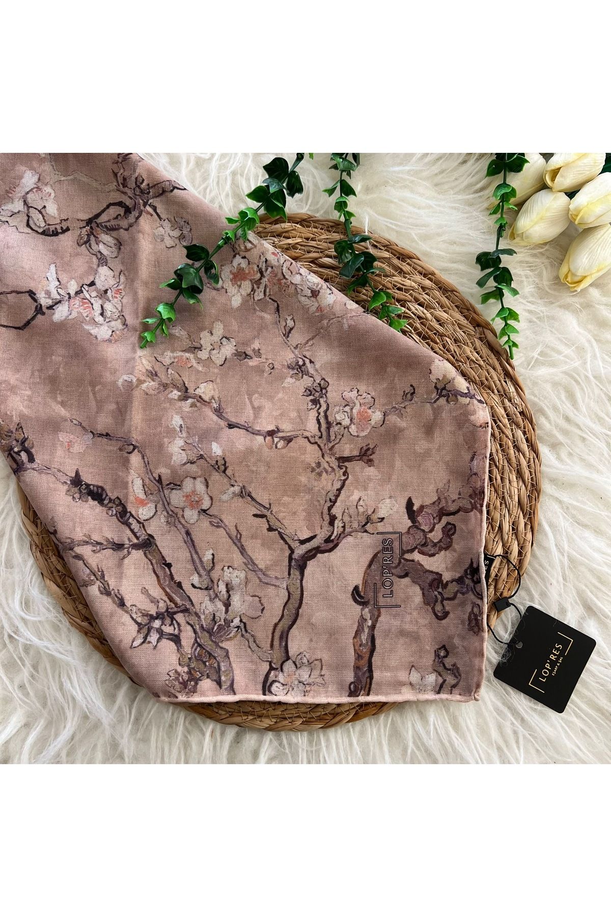 LOPRES - Soft Pamuklu Eşarp smb28