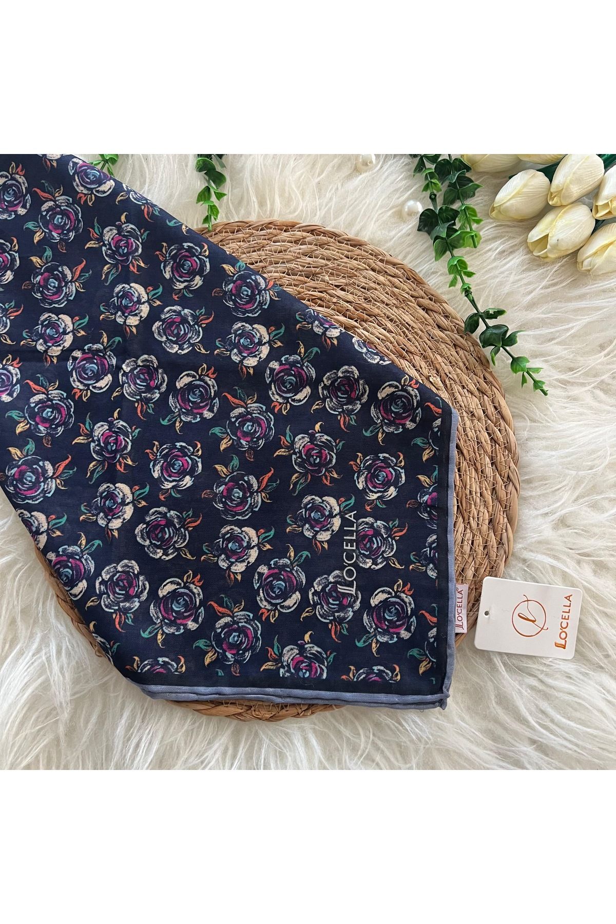 locella - Soft Pamuklu Eşarp SMB10