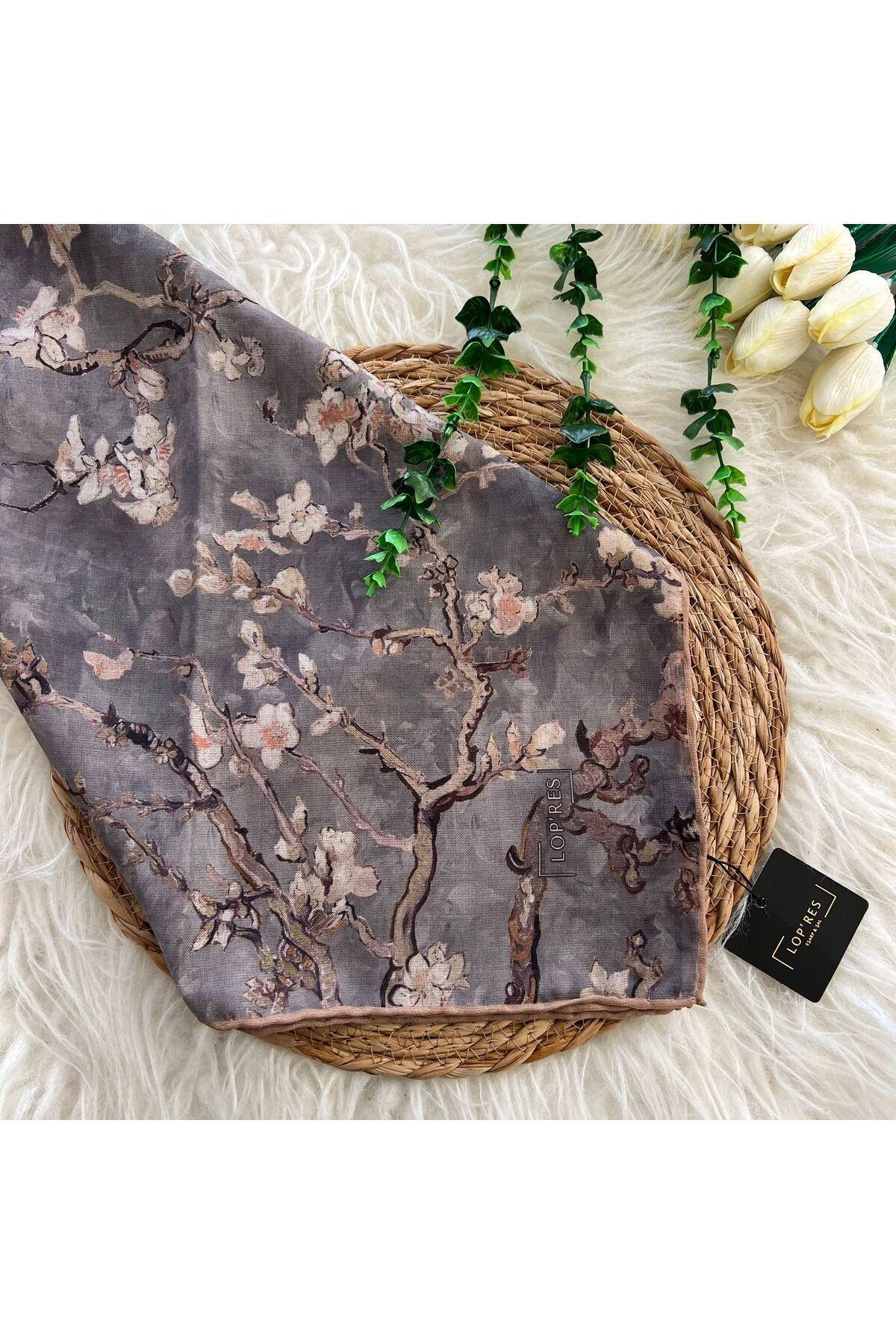 LOPRES - Soft Pamuklu Eşarp smb30