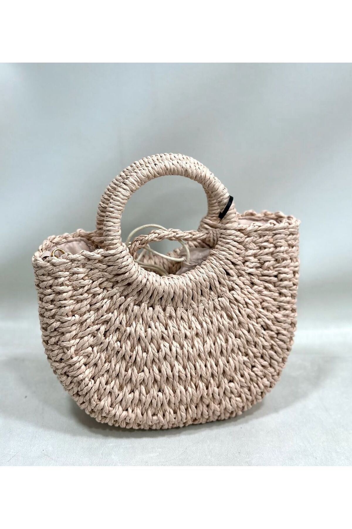 RAMAZAN YARDIMCI BAG COLLECTİON HASIR EL VE OMUZ ÇANTA - KÜÇÜK BOY