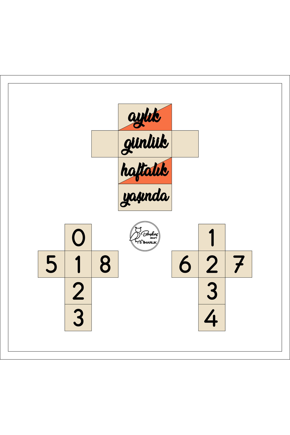 Baykuş Craft Mimarlık İsimli - 3 Boyutlu Bebek Ahşap Hatıra Küpü Anı Küpü Ahşap Oyuncak Fotoğraf Makinesi Seti/türkçe/mavi fotoğrafı 4 (önizleme)