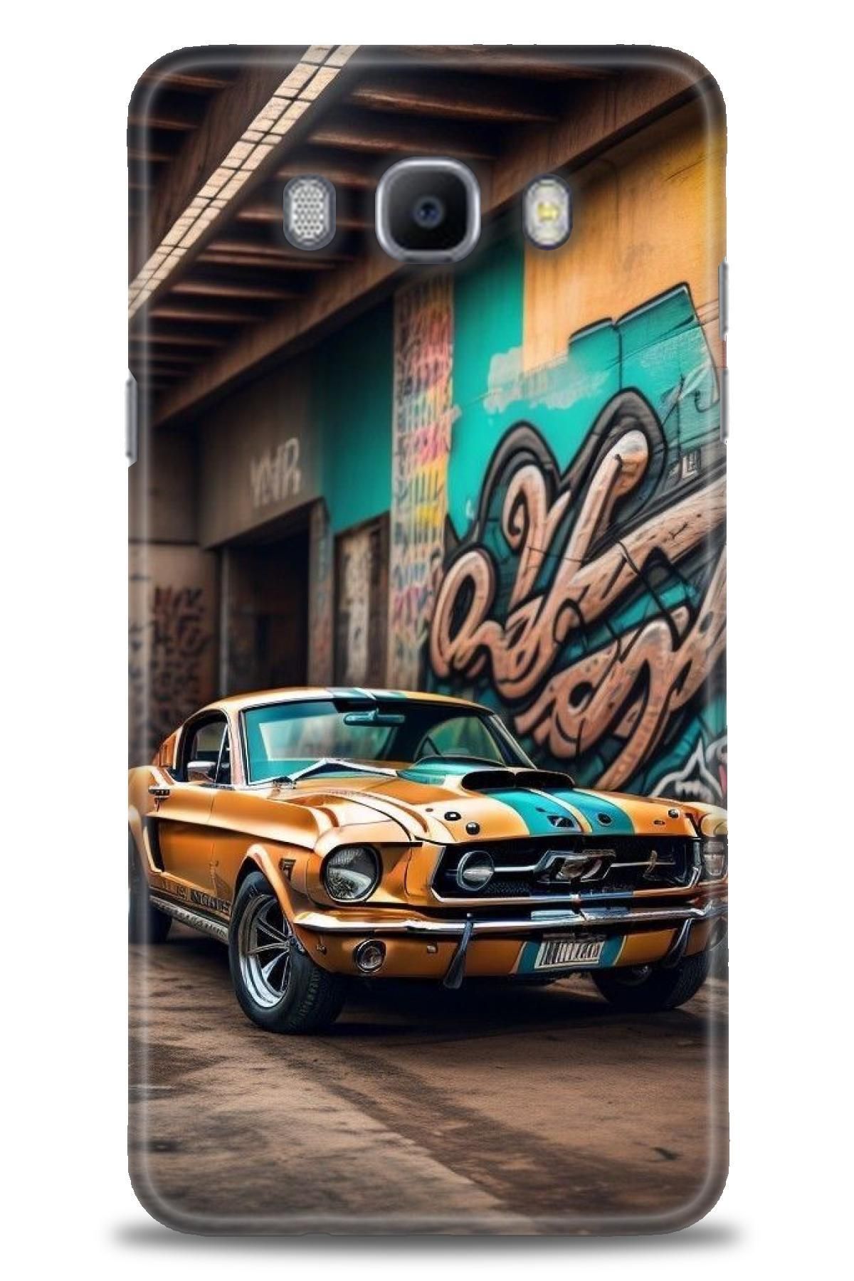 CooperTech Samsung Galaxy J7 2016 İle Uyumlu HD Baskılı Desenli Silikon Kılıf - 990