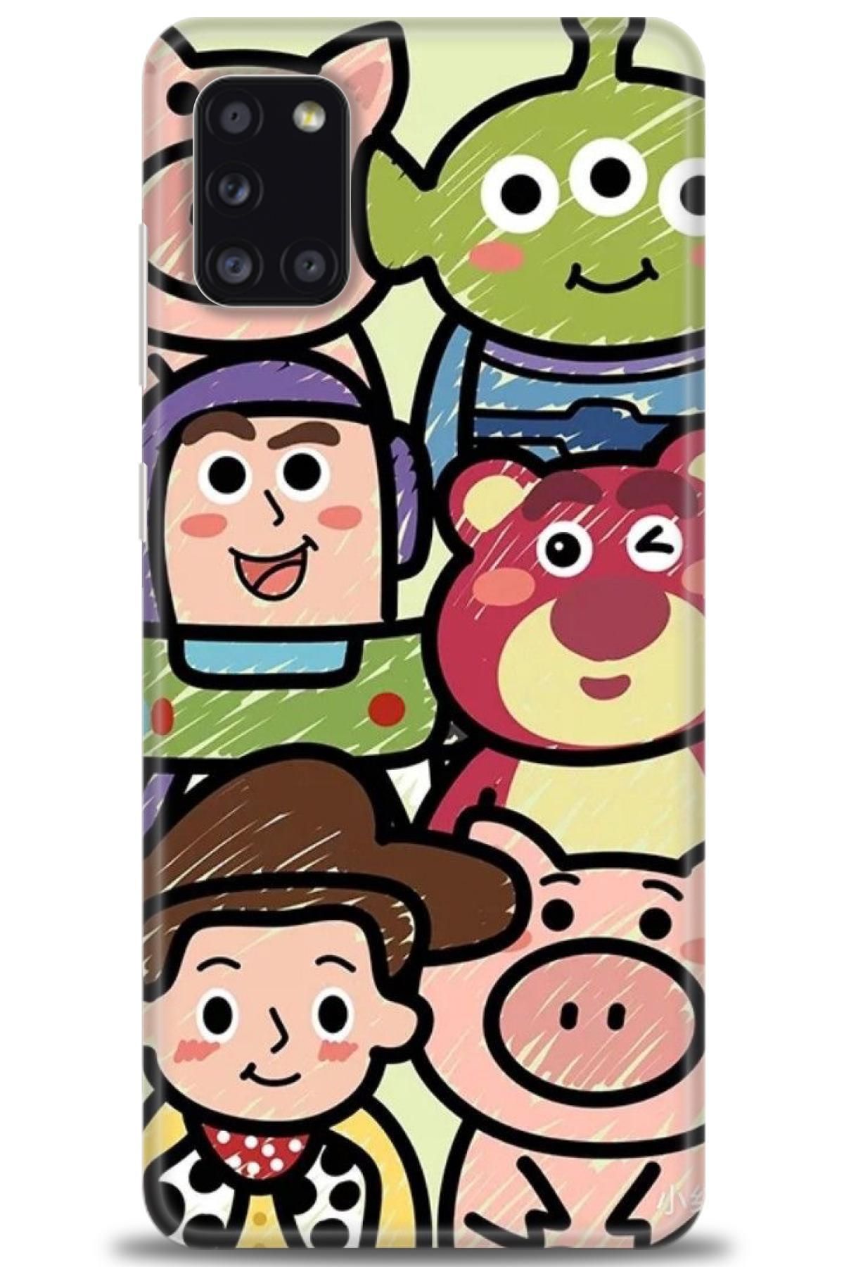 CooperTech Samsung Galaxy A31 İle Uyumlu HD Baskılı Desenli Silikon Kılıf - 503