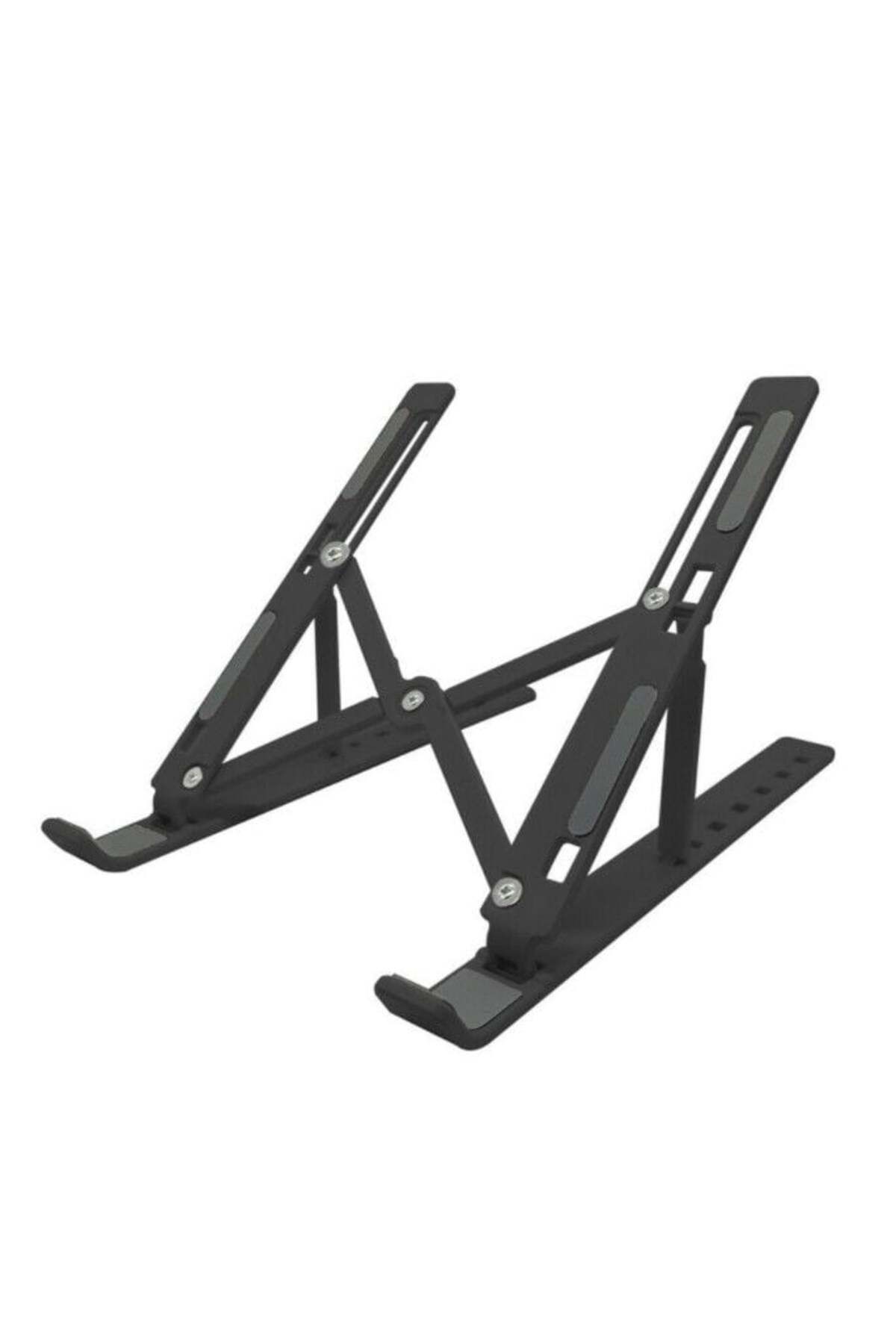 Epilons 7 Kademeli Ayarlı Katlanabilir Laptop Tablet Standı Siyah