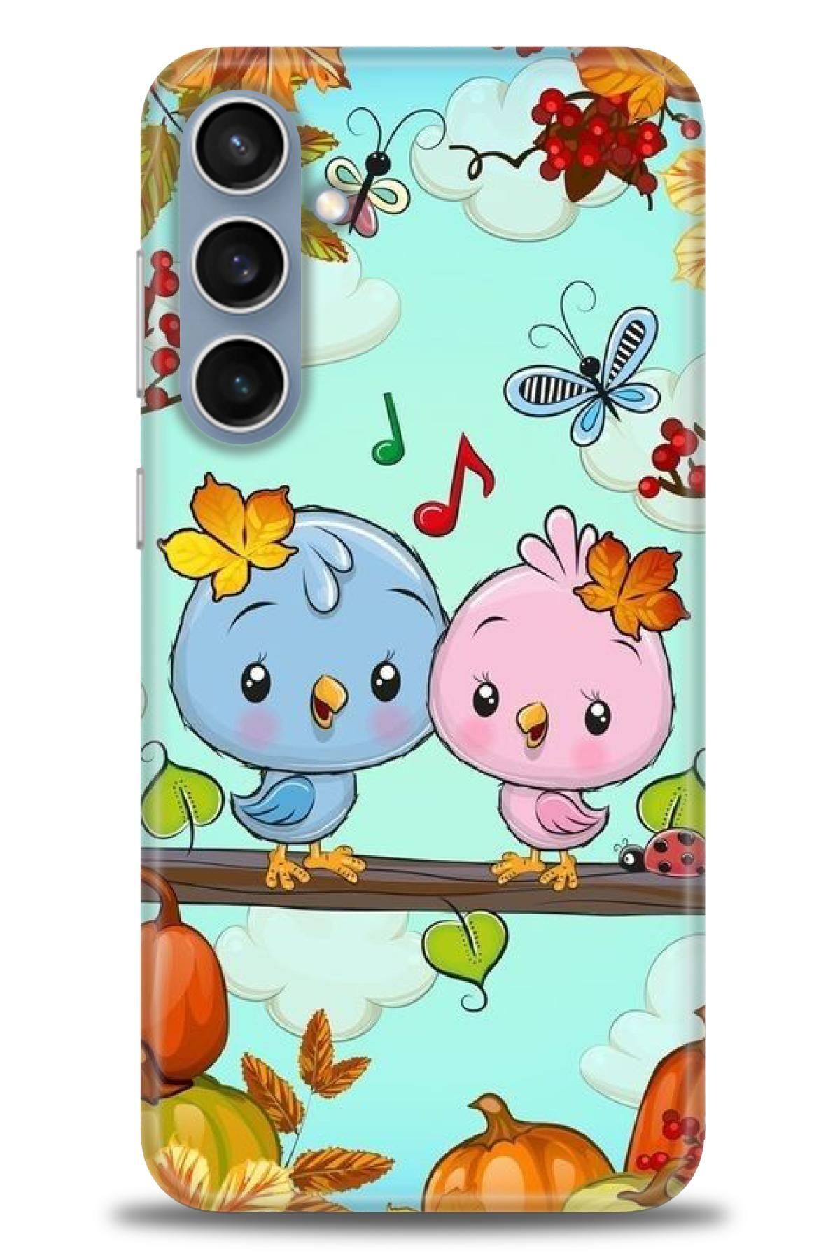 CooperTech Samsung Galaxy S23 FE İle Uyumlu HD Baskılı Desenli Silikon Kılıf - 387