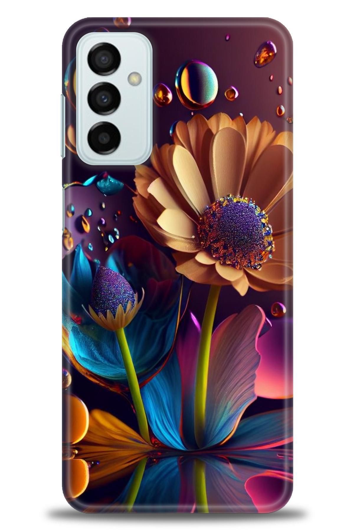 CooperTech Samsung Galaxy M13 İle Uyumlu HD Baskılı Desenli Silikon Kılıf - 350