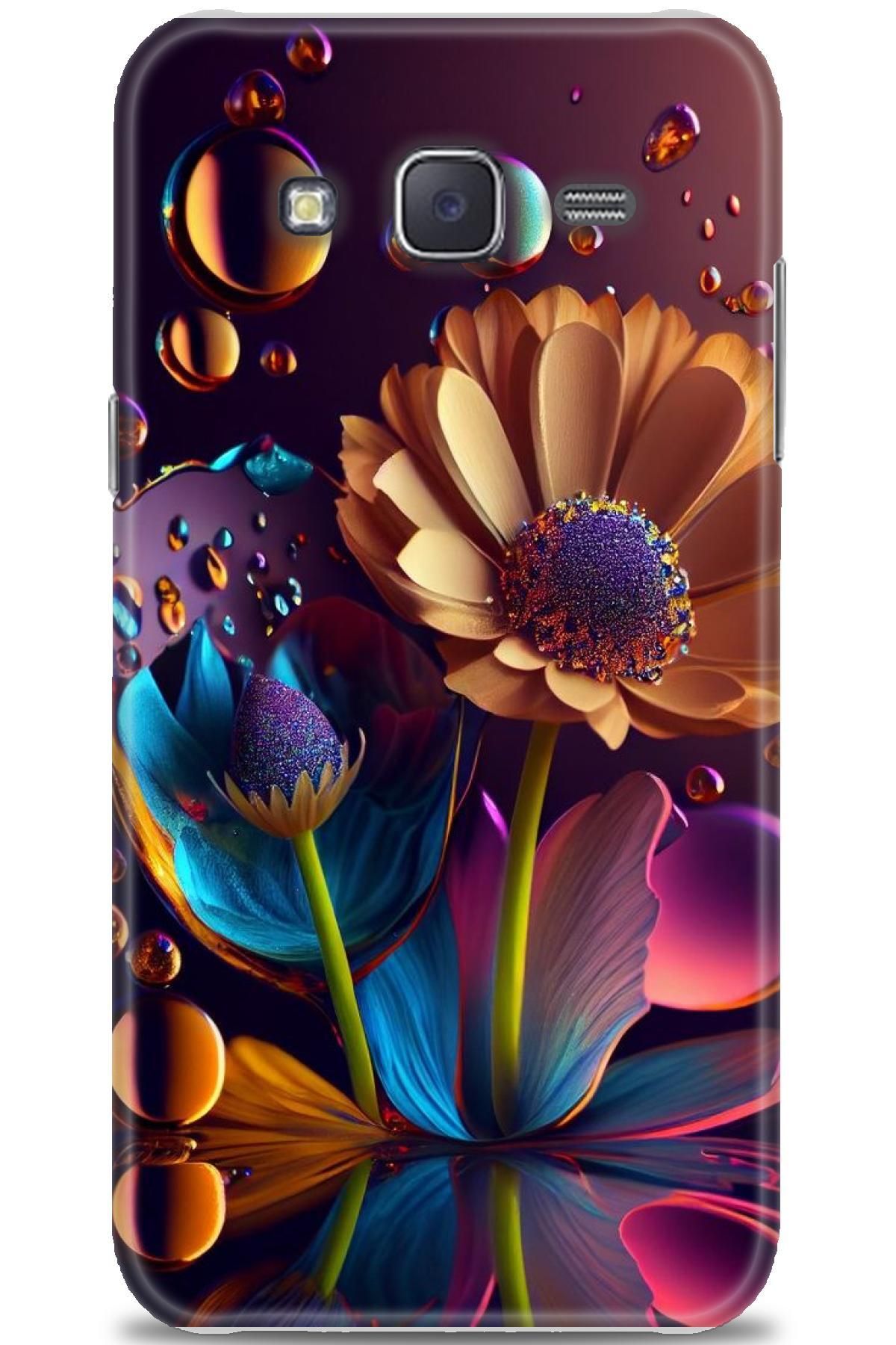 CooperTech Samsung Galaxy J5 İle Uyumlu HD Baskılı Desenli Silikon Kılıf - 350