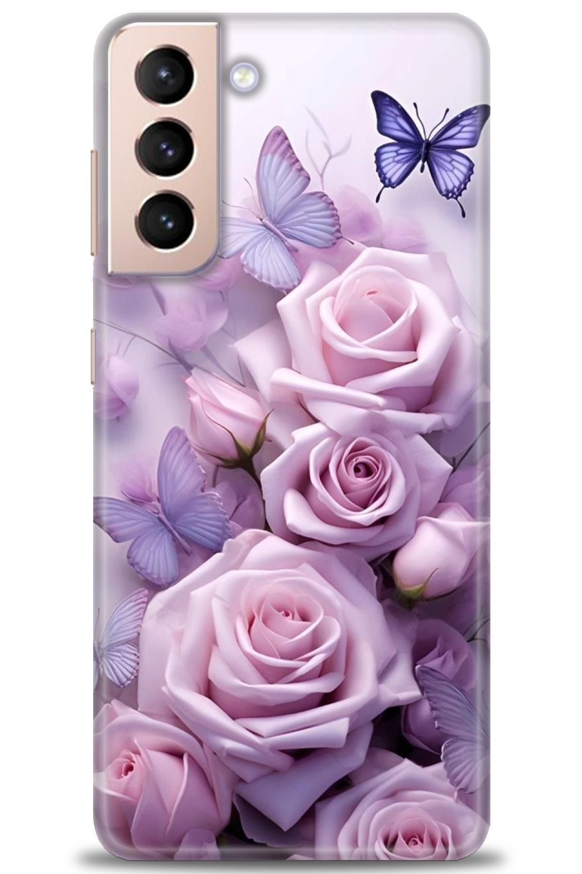 CooperTech Samsung Galaxy S21 Plus İle Uyumlu HD Baskılı Desenli Silikon Kılıf - 530