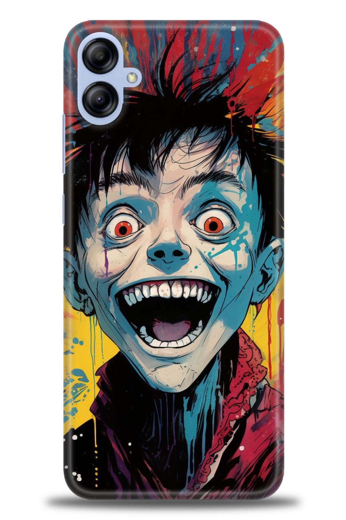 CooperTech Samsung Galaxy A04E İle Uyumlu HD Baskılı Desenli Silikon Kılıf - 567