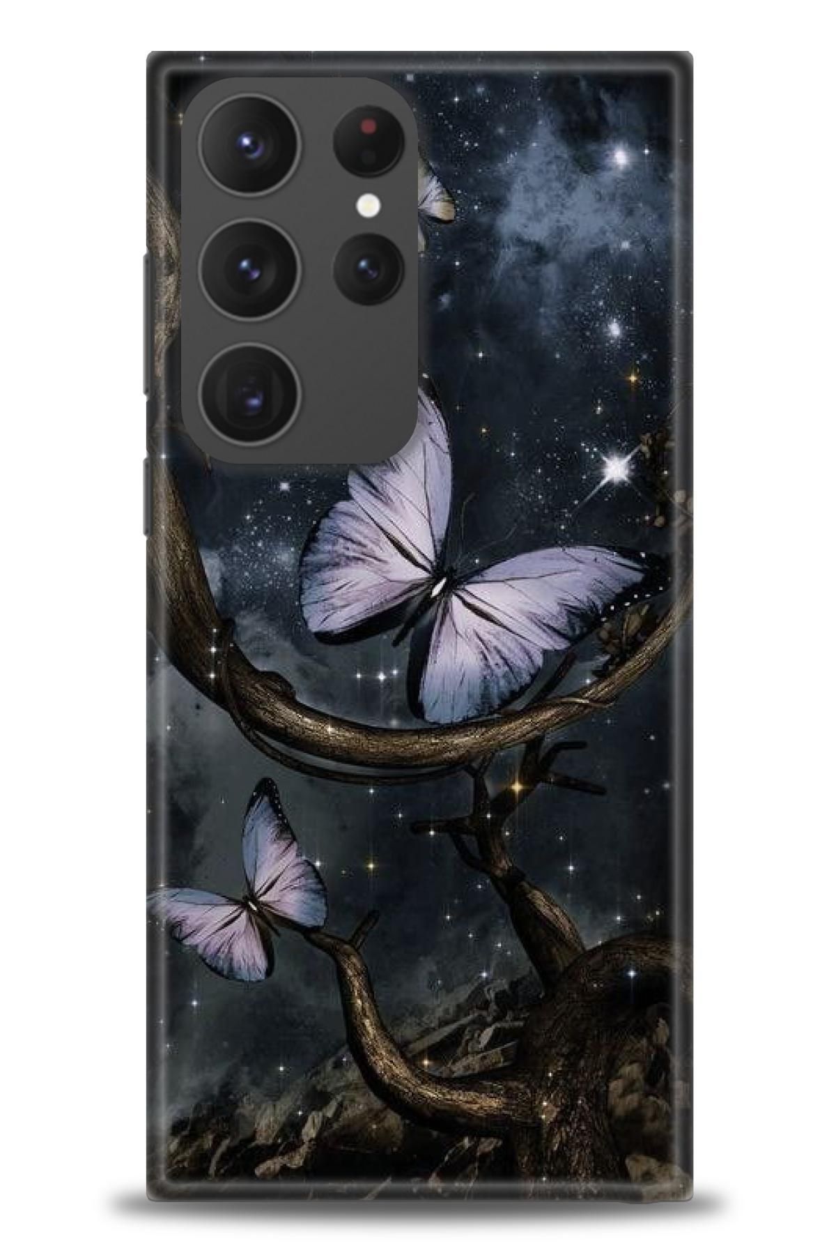 CooperTech Samsung Galaxy S23 Ultra İle Uyumlu HD Baskılı Desenli Silikon Kılıf - 1025