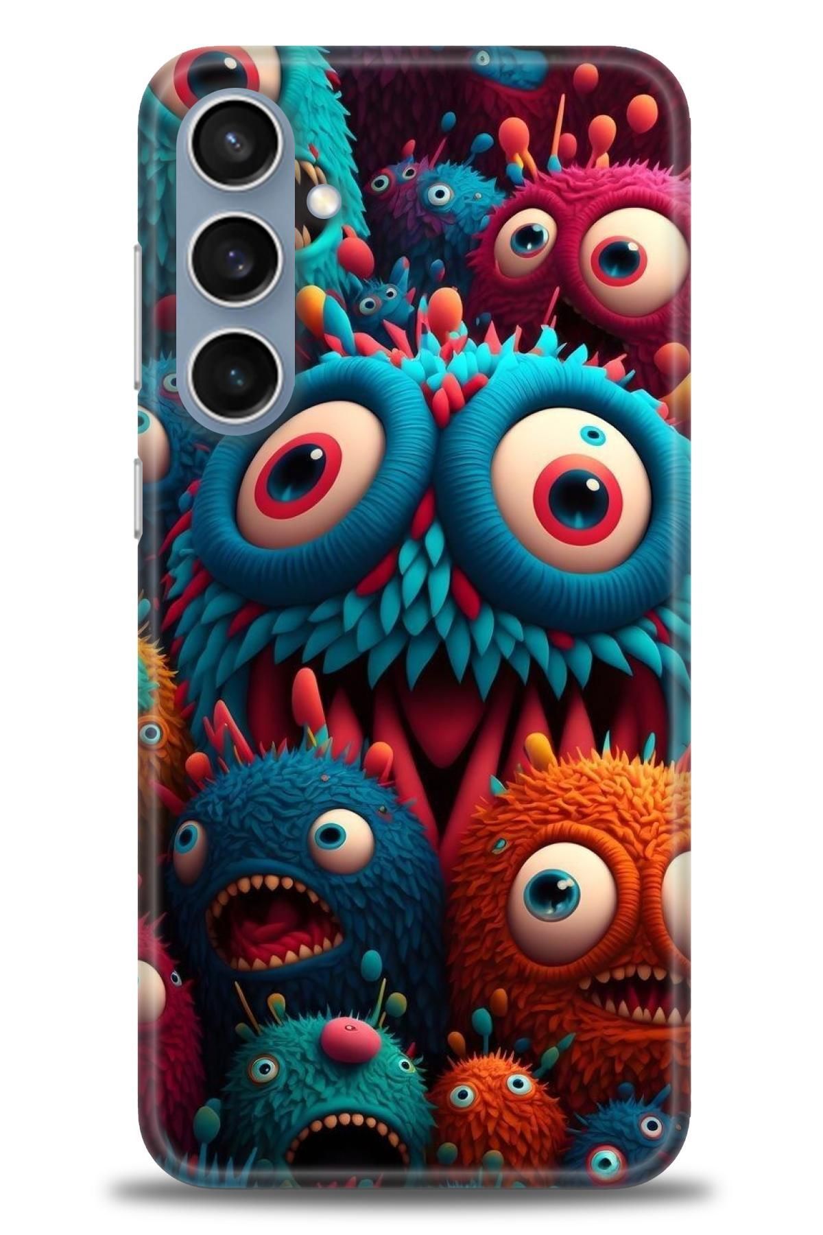 CooperTech Samsung Galaxy S24 FE İle Uyumlu HD Baskılı Desenli Silikon Kılıf - 90