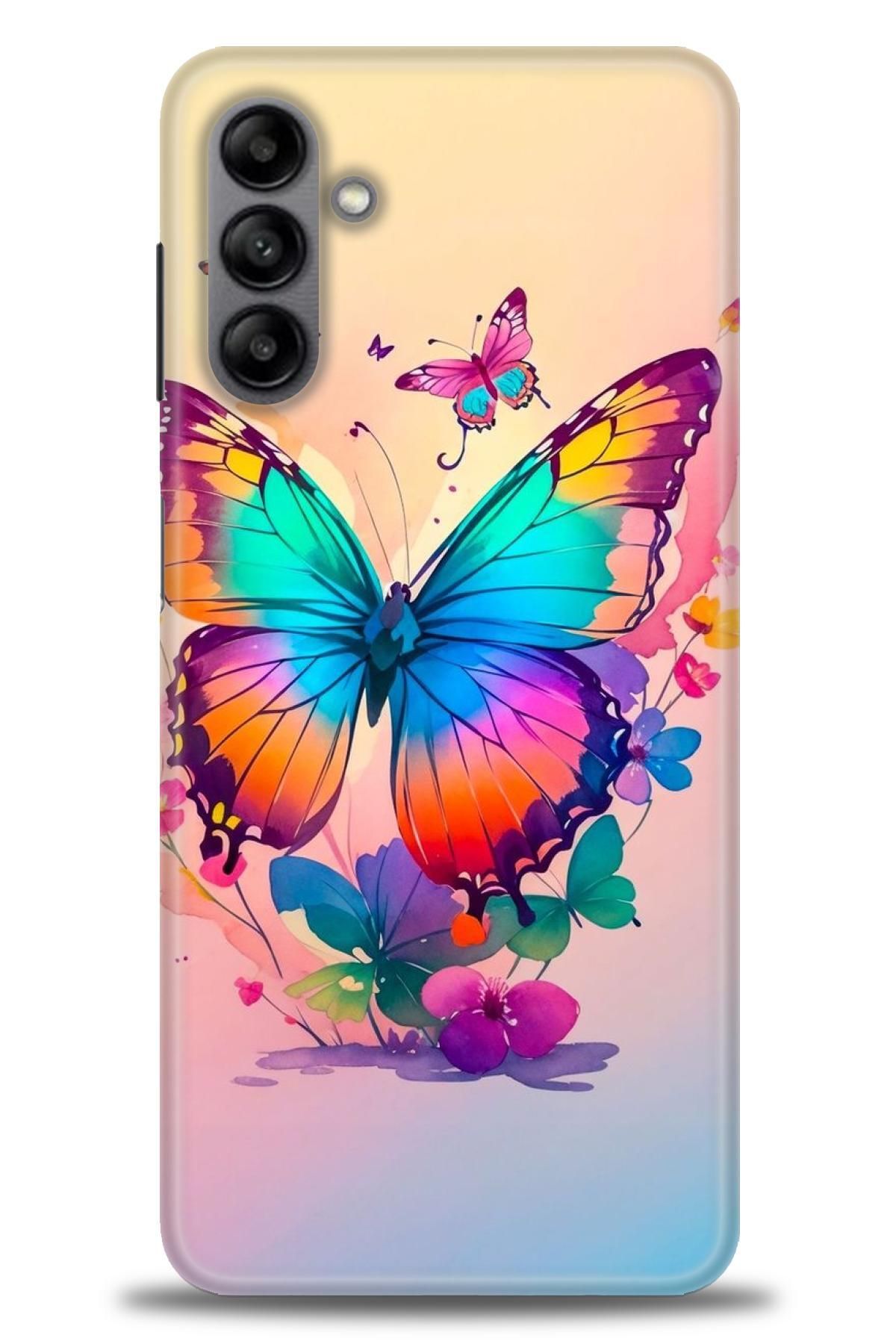 CooperTech Samsung Galaxy A04S İle Uyumlu HD Baskılı Desenli Silikon Kılıf - 189